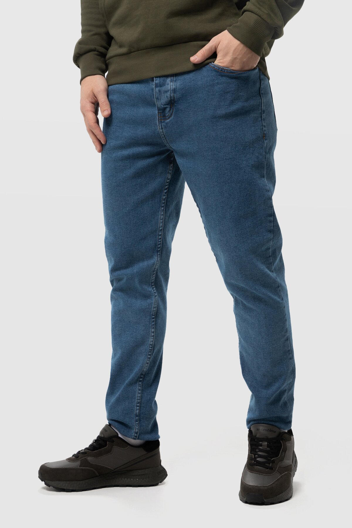 Джинси Slim Fit чоловічі Demos 6293 31 Синій (2000990252302D)  Фото №0