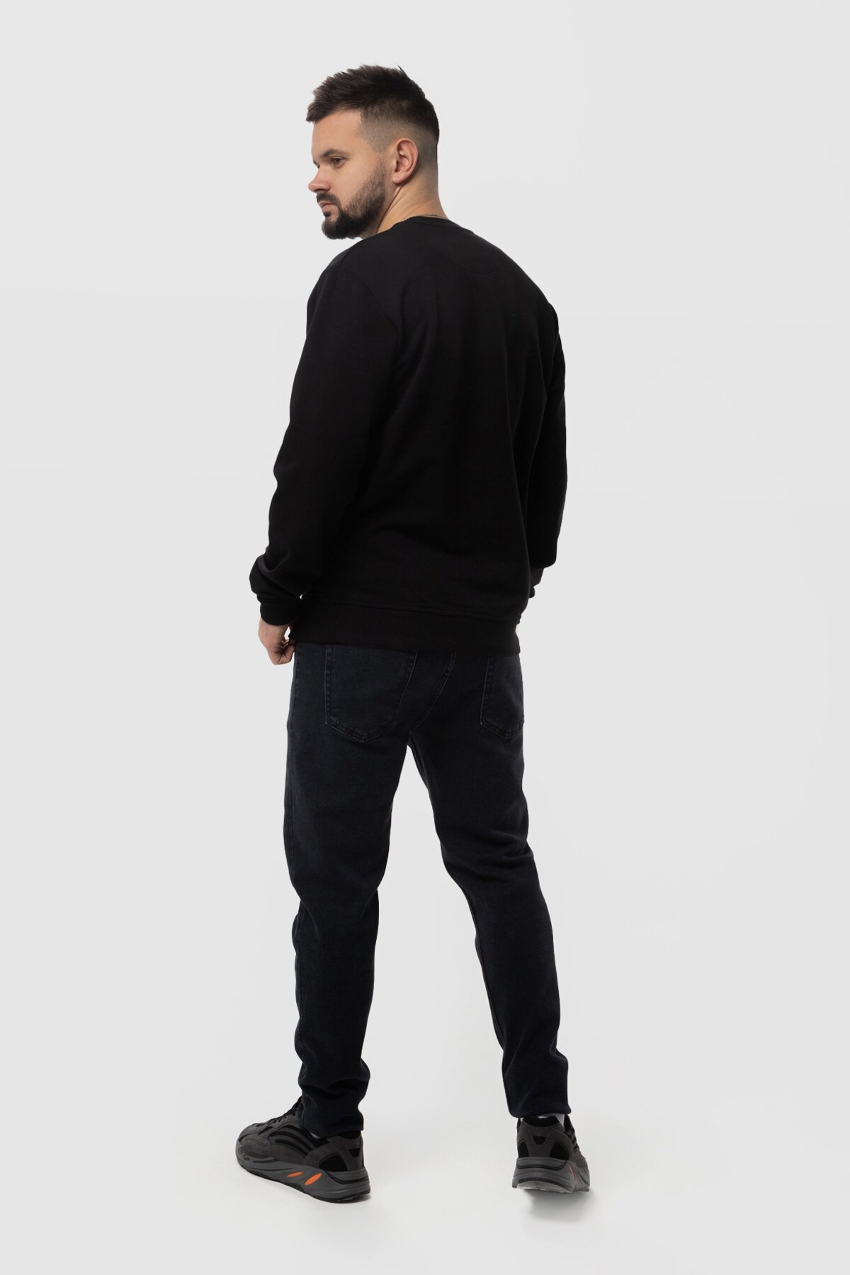 Джинсы Slim Fit мужские Demos 6303 31 Темно-серый (2000990252449D)  Фото №4