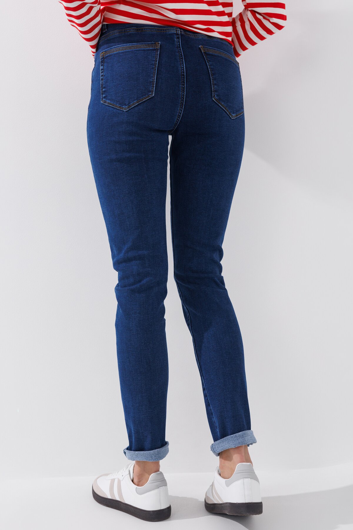 Джинсы Slim Fit женские A7138 31 Синий (2000990759955W)  Фото №3