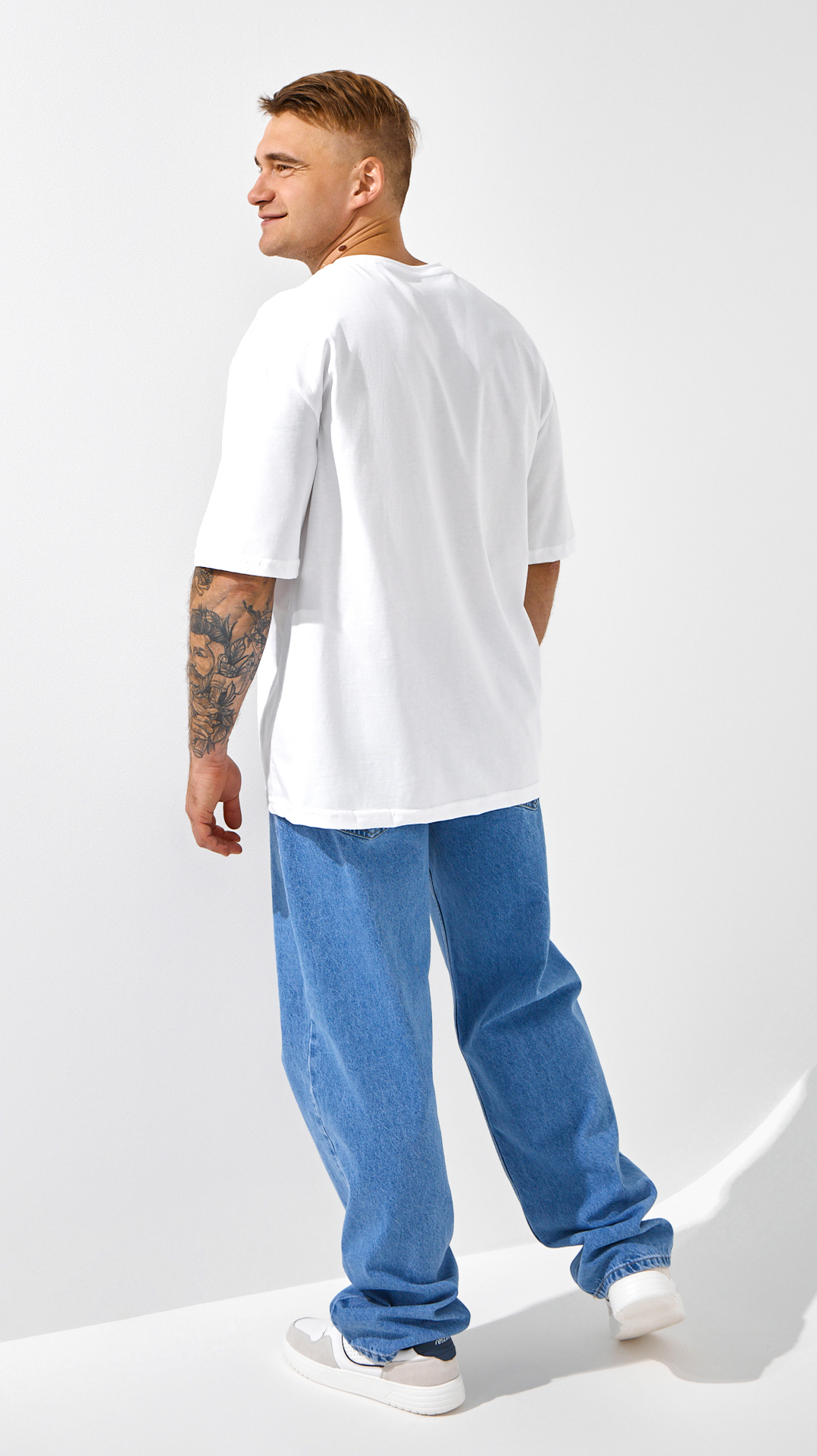Джинсы Baggy fit мужские LAWA MTC02306 30 Синий  Фото №4