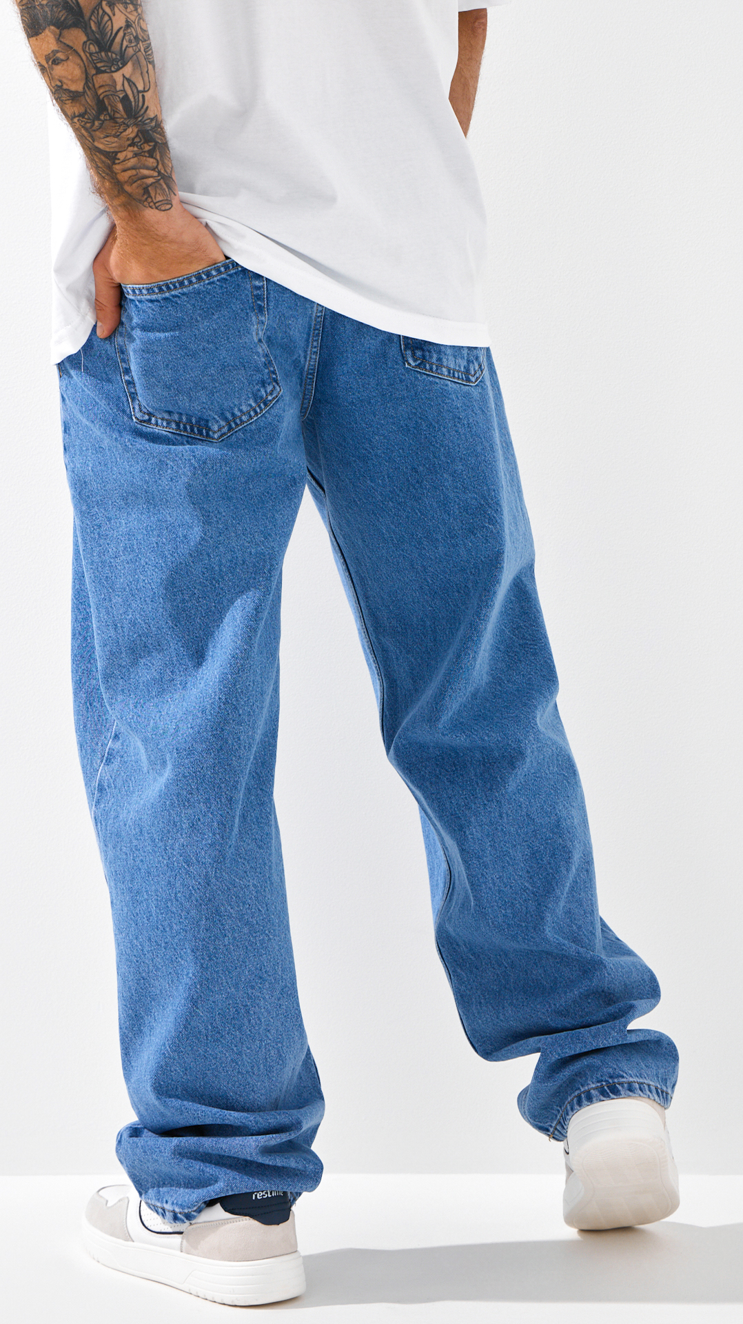 Джинсы Baggy fit мужские LAWA MTC02306 30 Синий  Фото №3