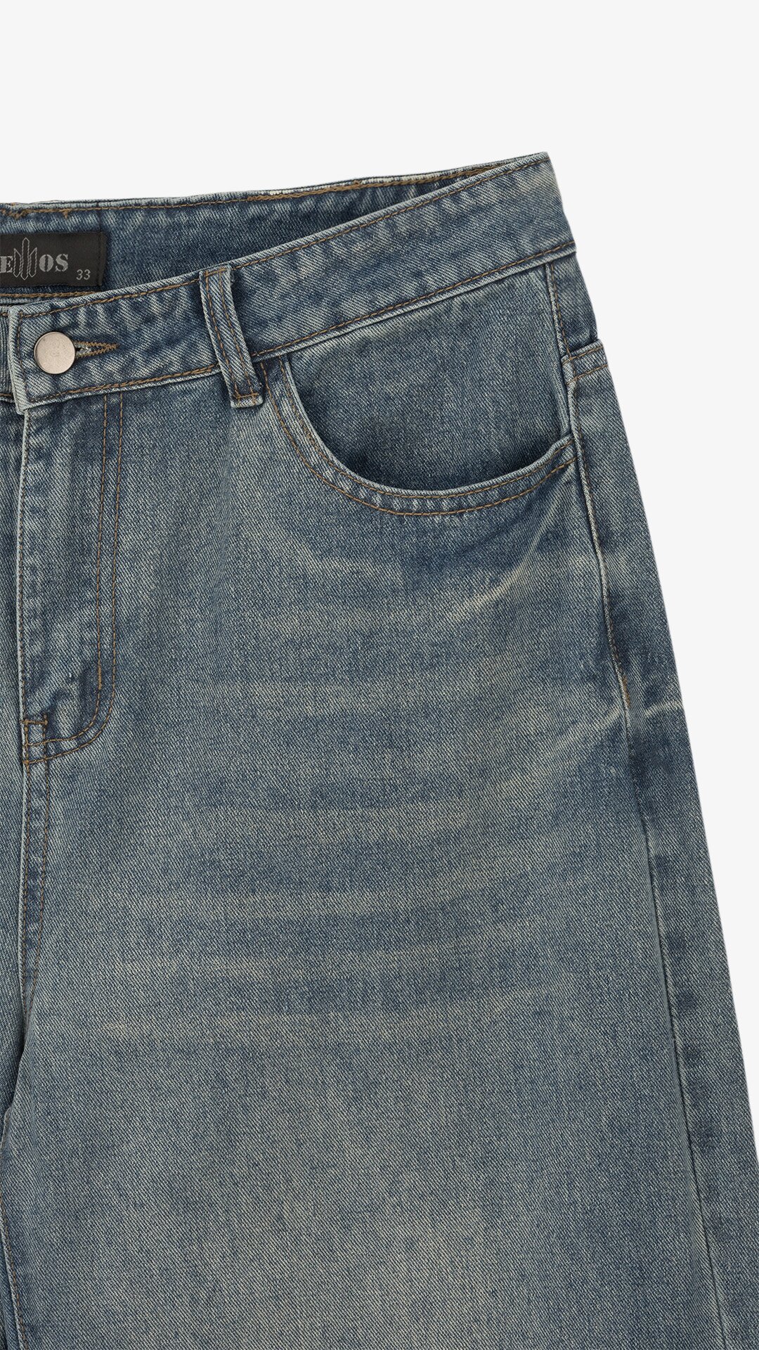 Джинси Baggy Fit чоловічі  W012 31 Синій  Фото №6