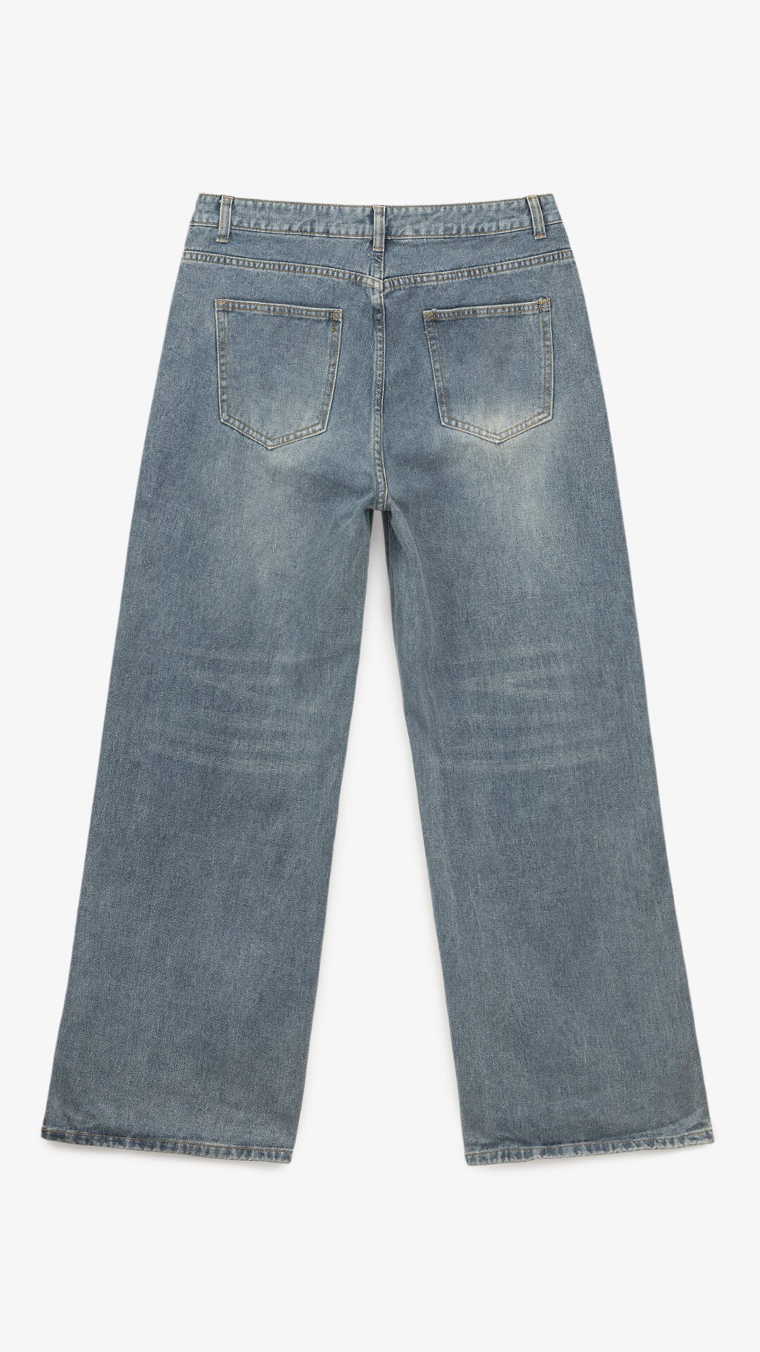 Джинсы Baggy Fit мужские  W013 28 Синий  Фото №10
