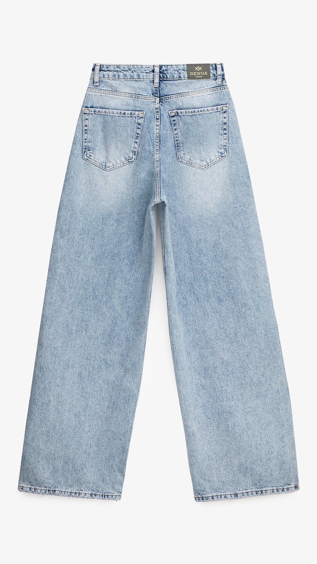 Купити Джинси Baggy жіночі GENUA G01107-0022 40 Блакитний Артикул: 2000999532764 Фото повноекранне №10