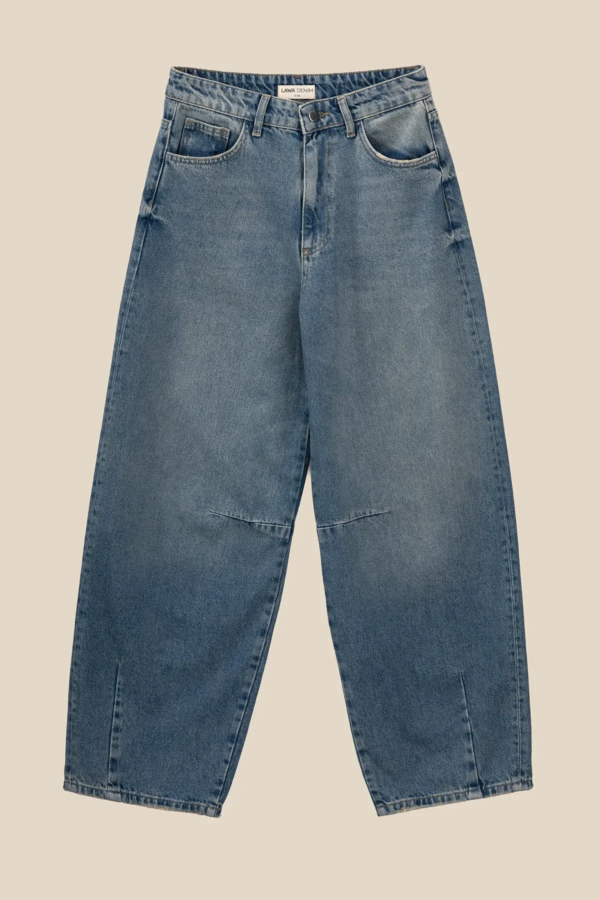 Джинси Baggy жіночі  LAWA WTC02395 32 Синій  Фото №5