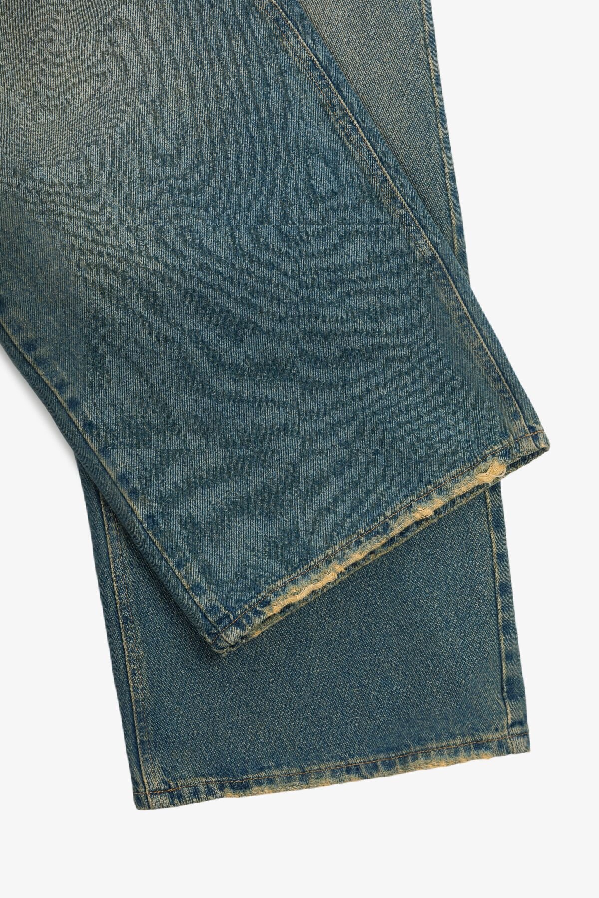 Джинсы Baggy женские Zeo Basic 4708 40 Синий  Фото №3