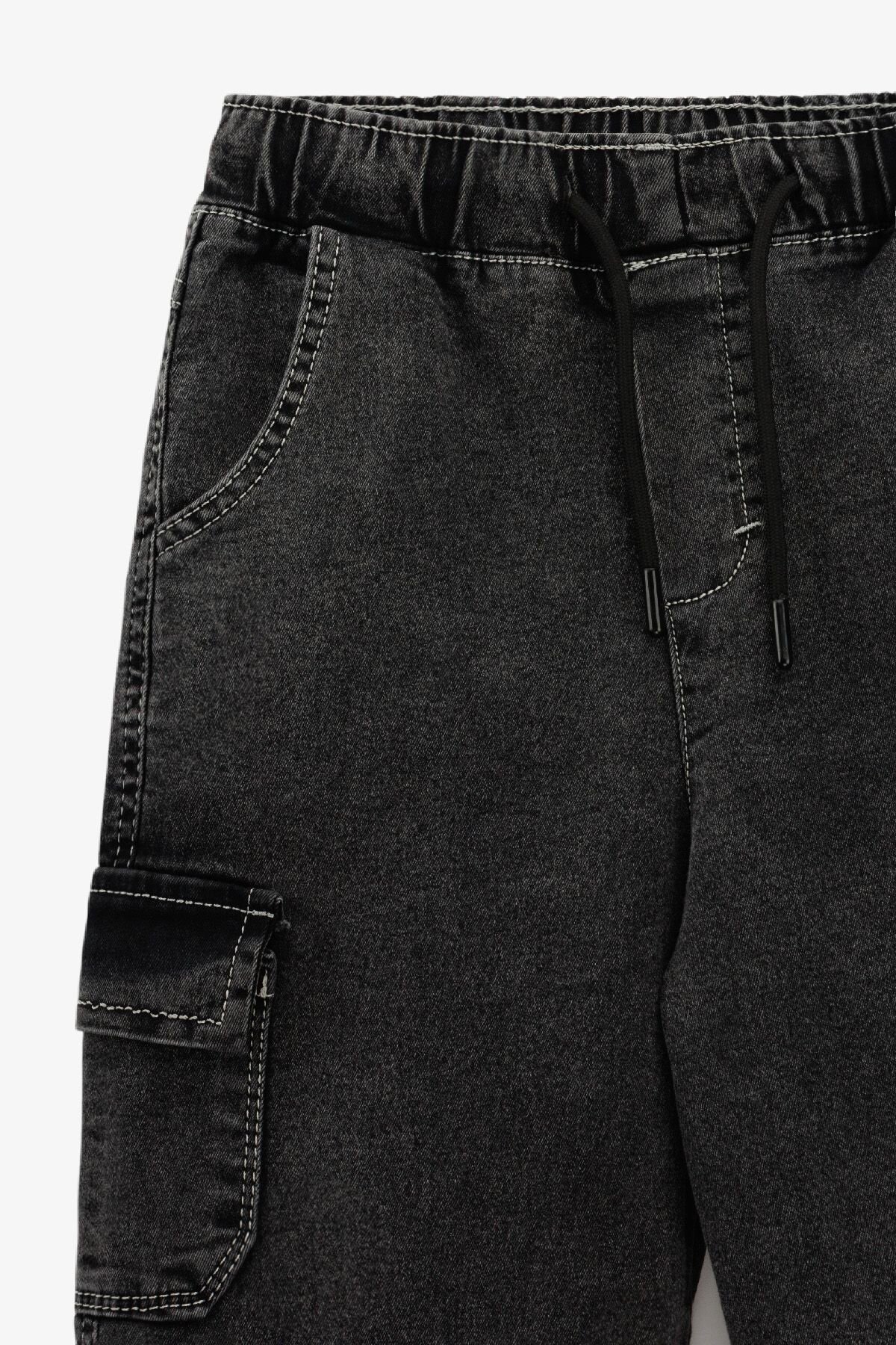 Джинси Joggers для хлопчика Pitiki 9012-2 116 см Сірий  Фото №5