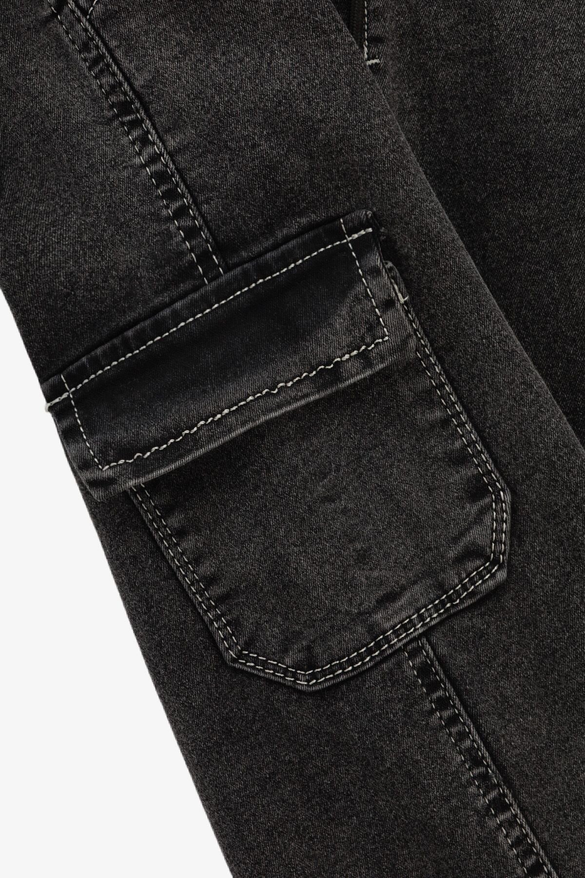 Джинси Joggers для хлопчика Pitiki 9012-2 116 см Сірий  Фото №3