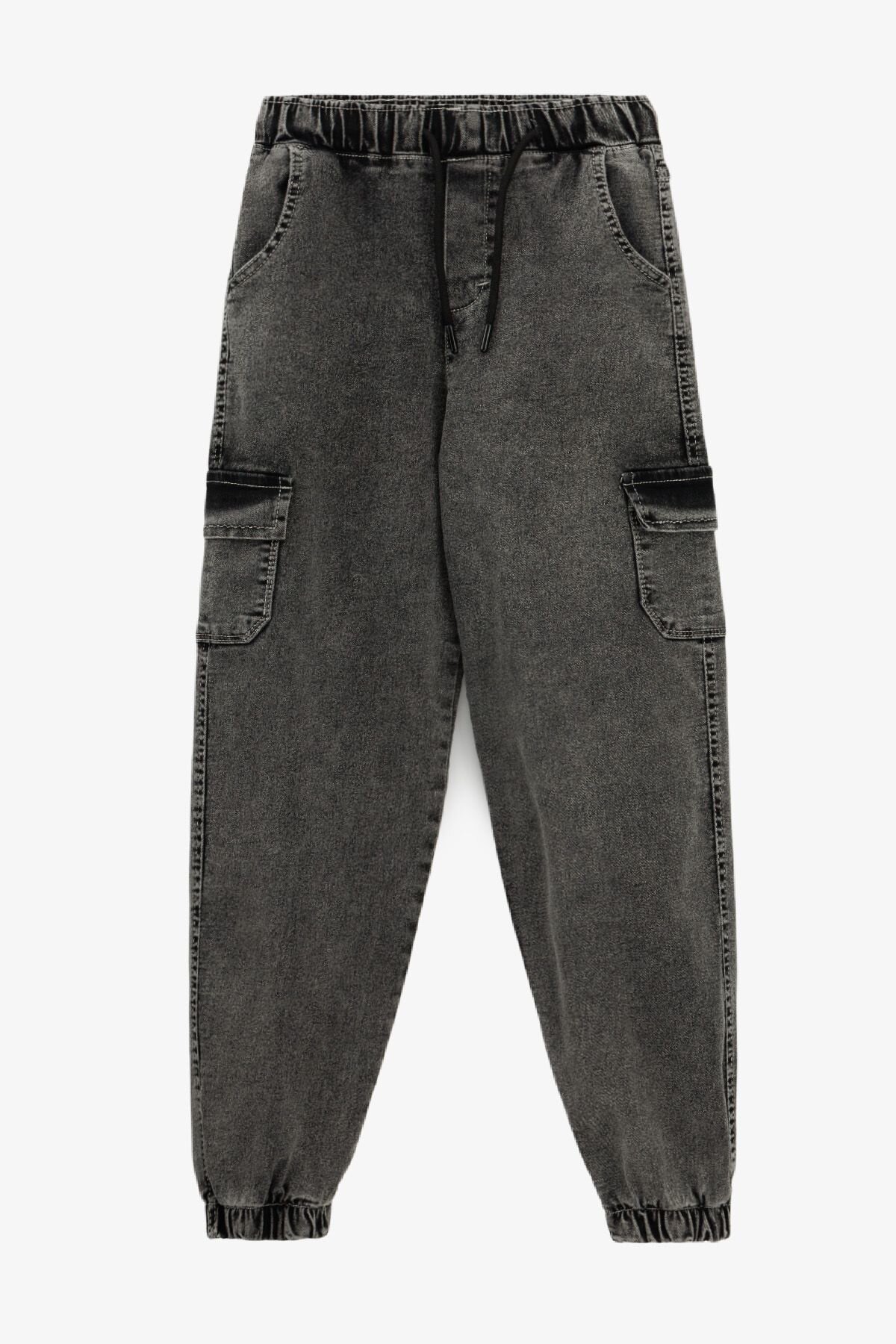 Джинси Joggers для хлопчика Pitiki 9012-3 140 см Сірий  Фото №0