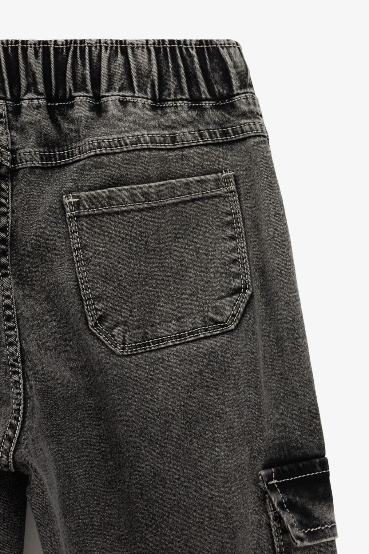 Джинси Joggers для хлопчика Pitiki 9012-3 140 см Сірий  Фото №4