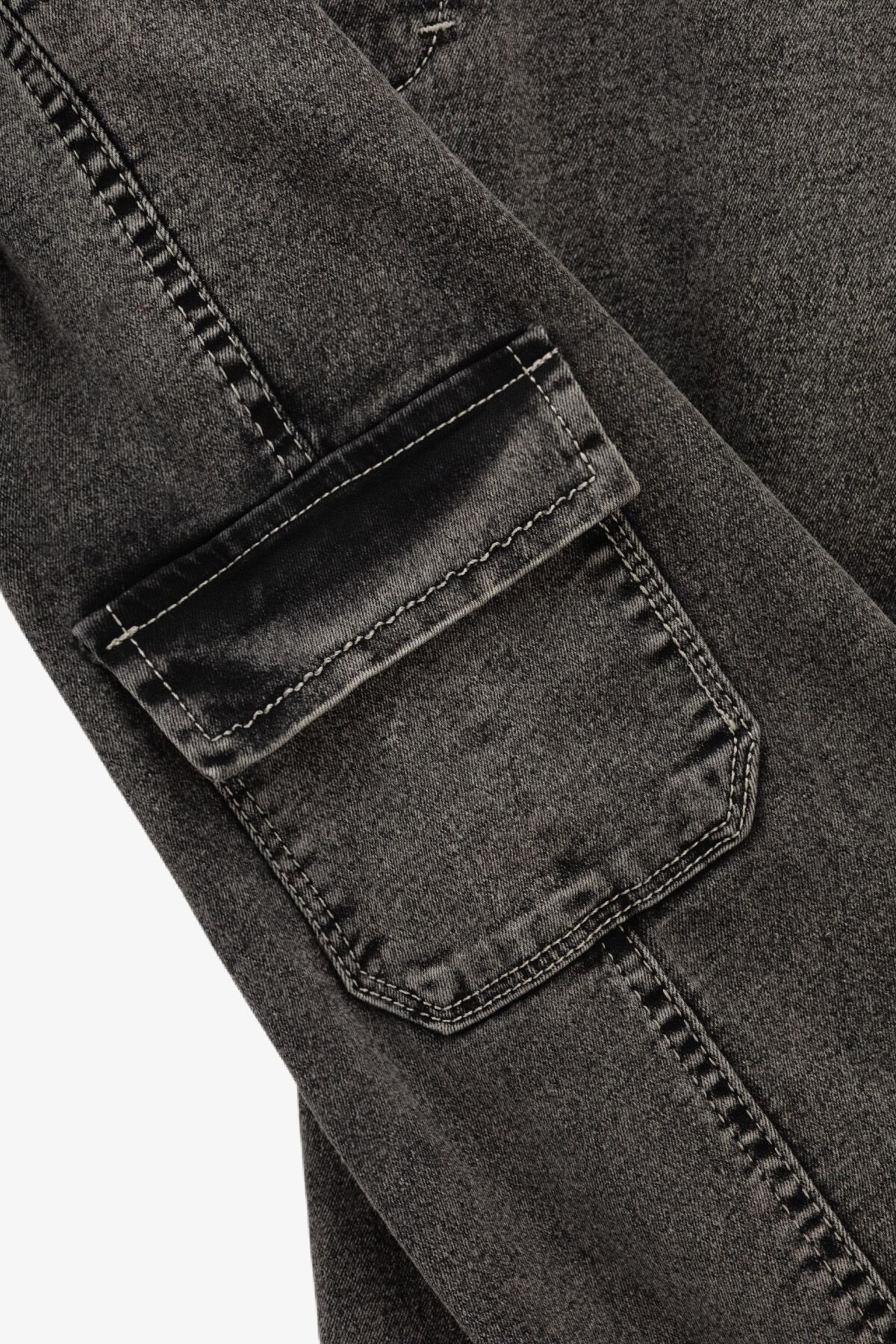 Джинси Joggers для хлопчика Pitiki 9012-3 140 см Сірий  Фото №3