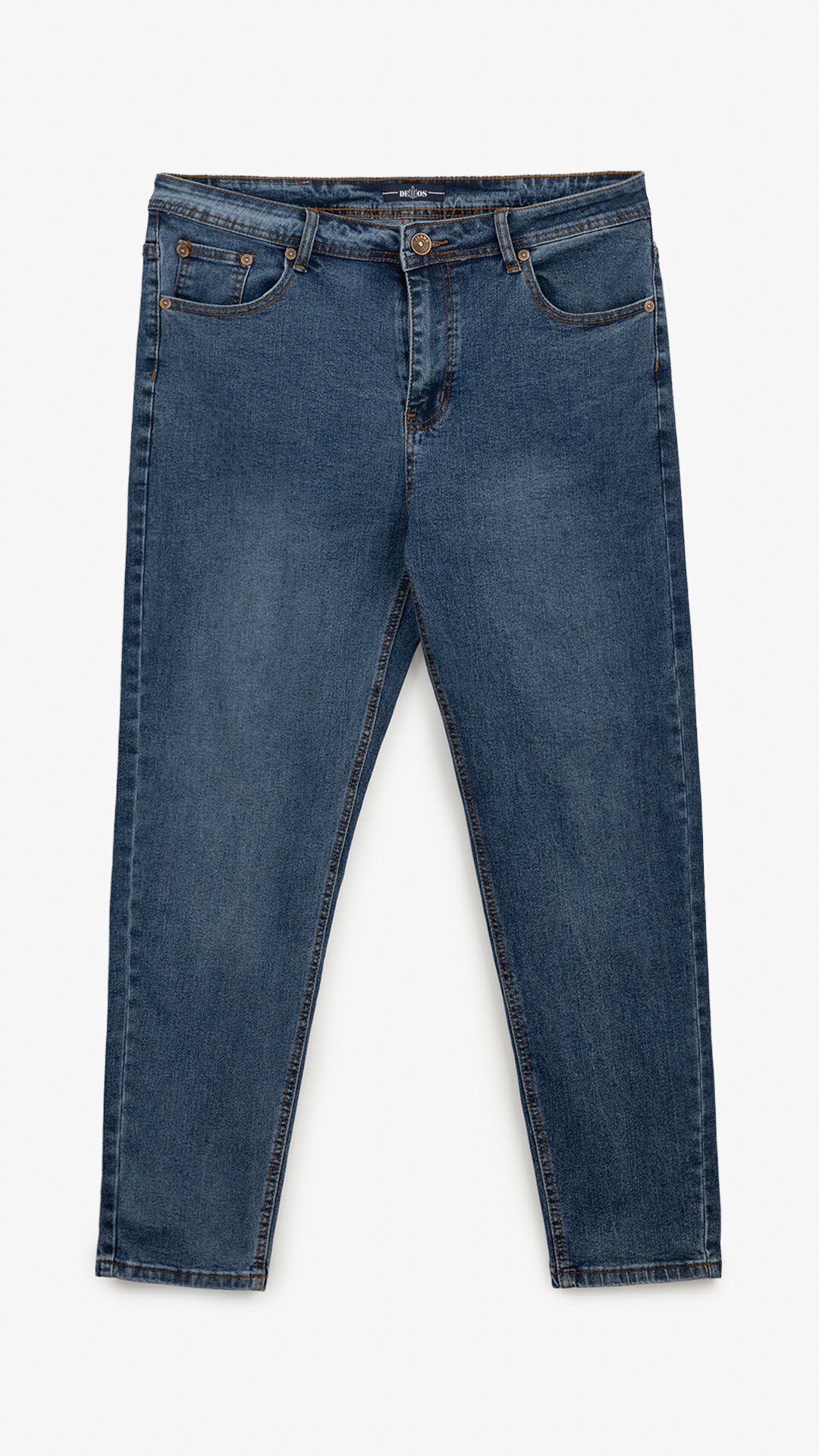 Купити Джинси Mom Fit чоловічі  HB300 28 Синій Артикул: 2000999254925 Фото повноекранне №7