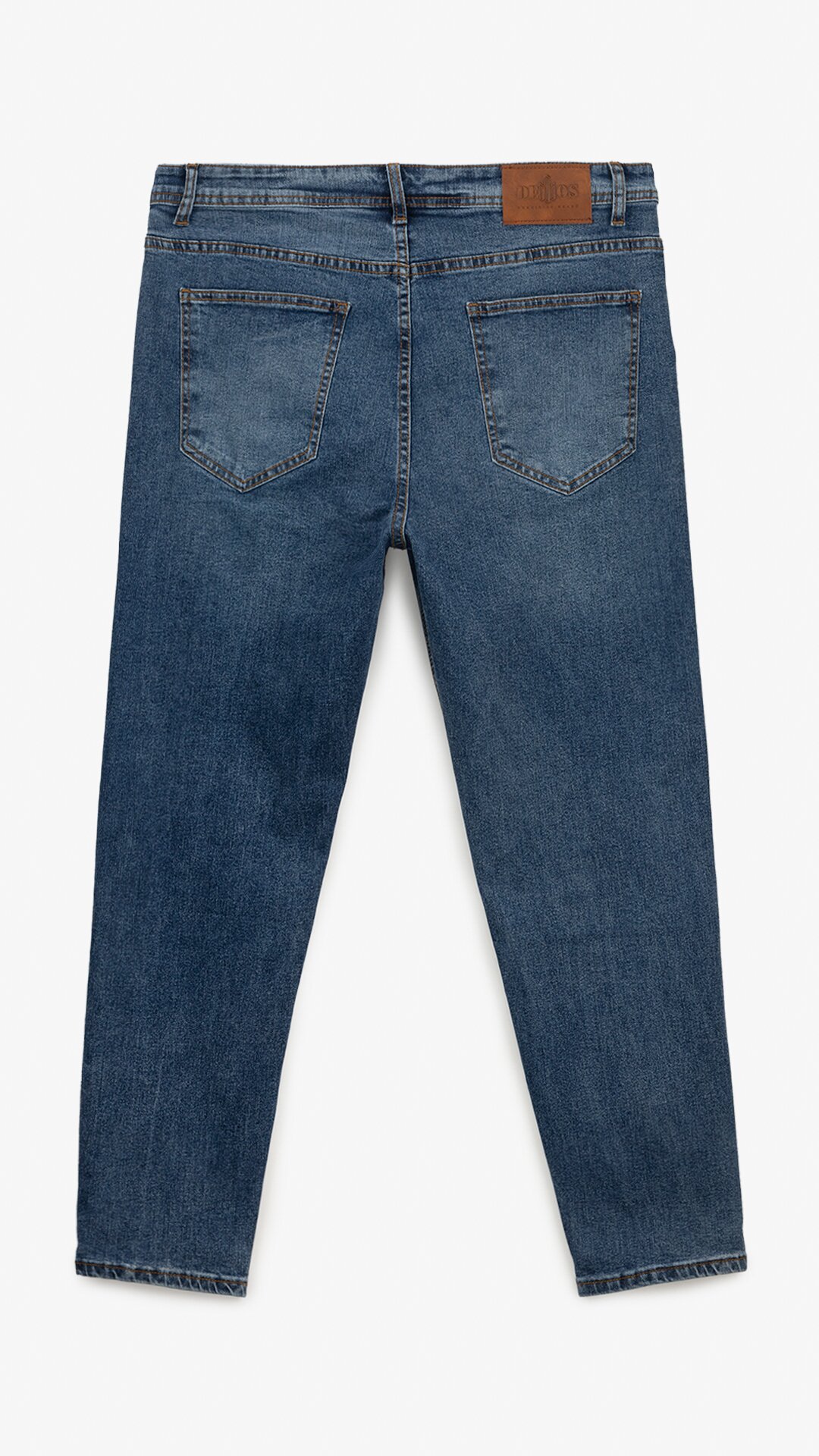 Купити Джинси Mom Fit чоловічі  HB300 28 Синій Артикул: 2000999254925 Фото повноекранне №10