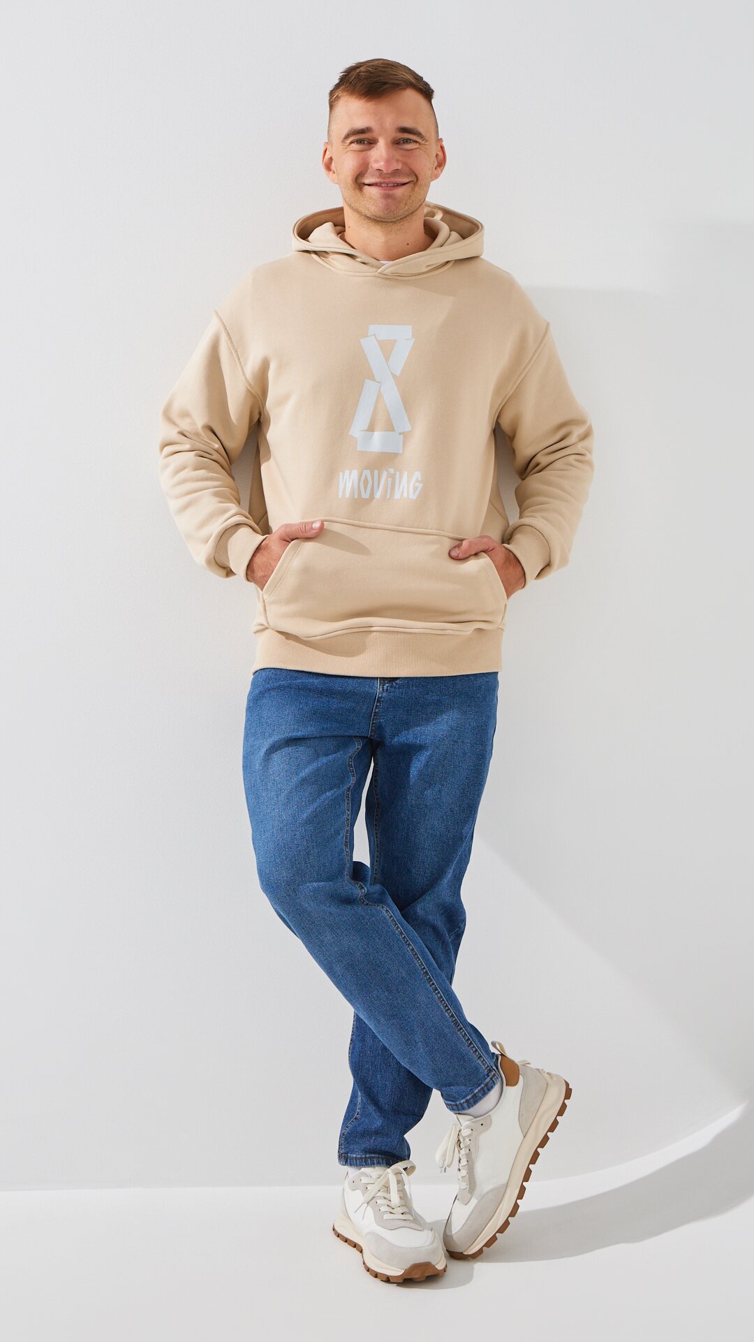 Купити Джинси Mom Fit чоловічі  HB300 28 Синій Артикул: 2000999254925 Фото повноекранне №3