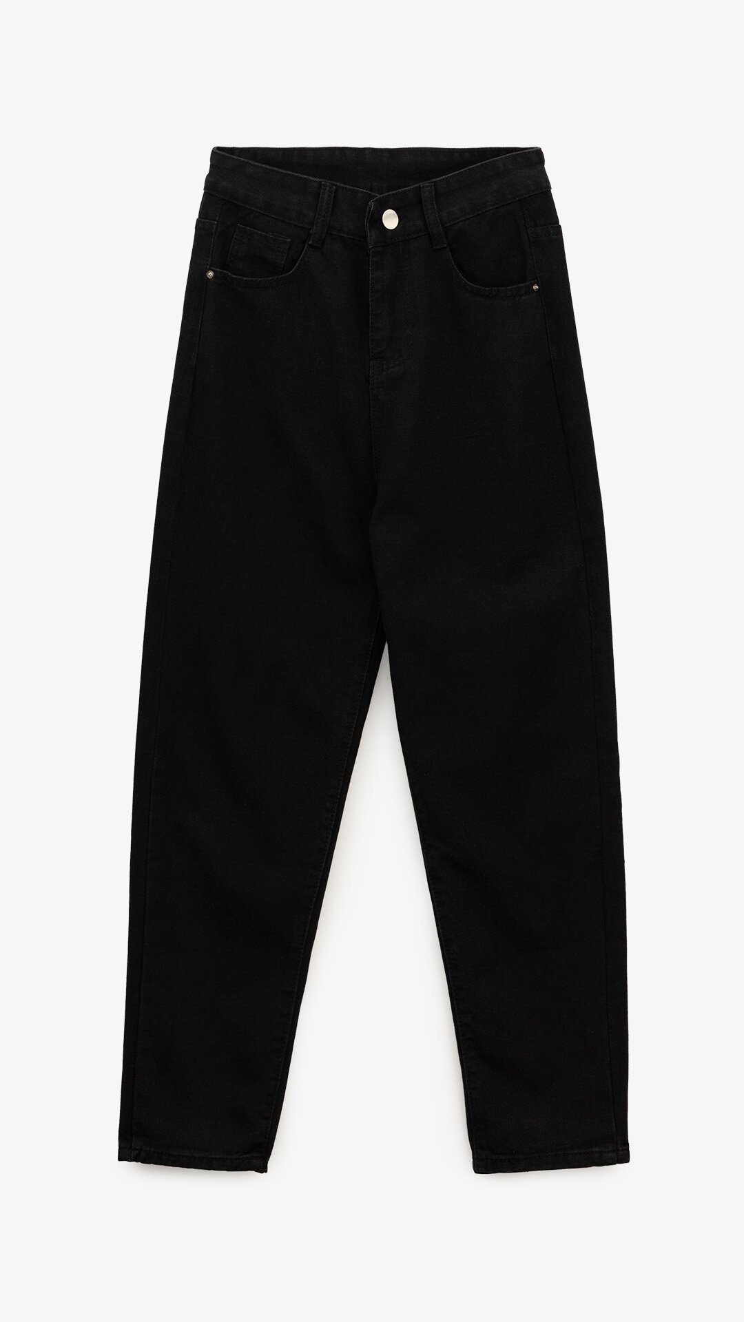 Джинсы Mom Fit женские 1908 S Черный  Фото №0