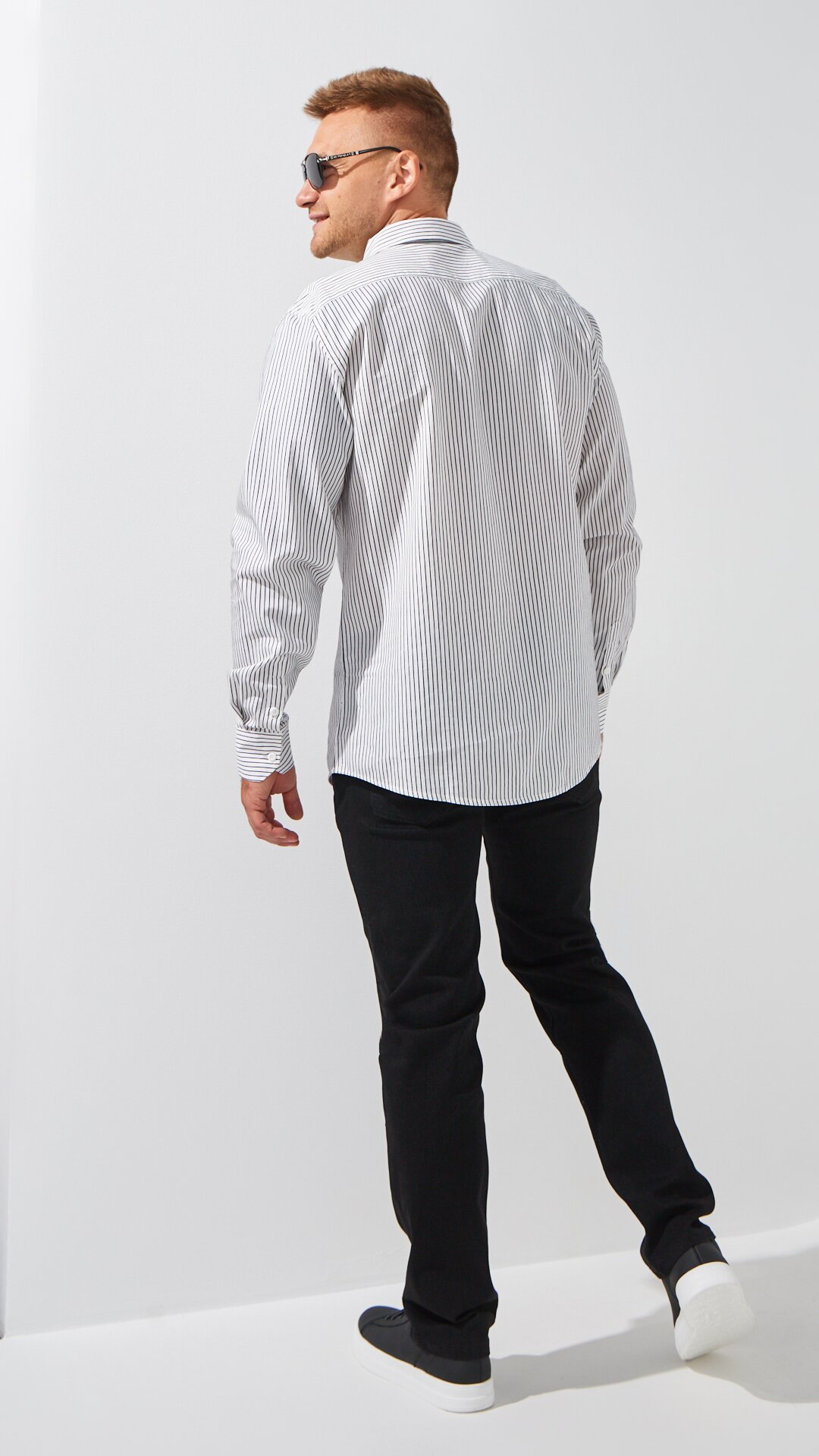 Джинси Regular Fit чоловічі 5108-1 36 Чорний  Фото №3