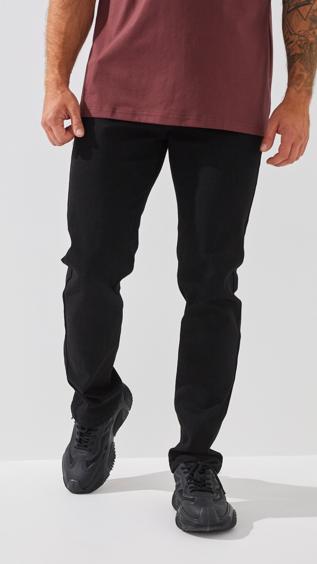 Джинси Regular Fit чоловічі 5108-2 29 Чорний  Фото №1