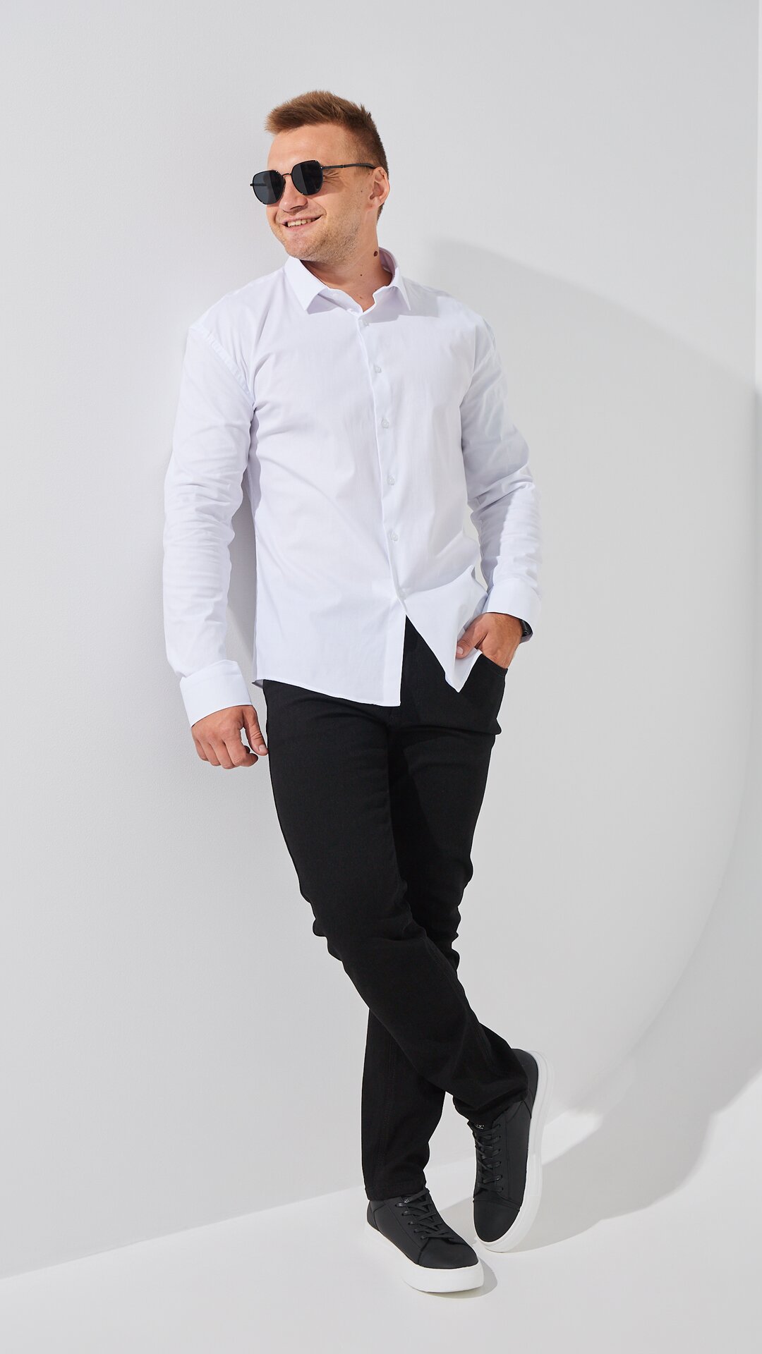 Джинси Regular Fit чоловічі 5108-4 36 Чорний  Фото №2