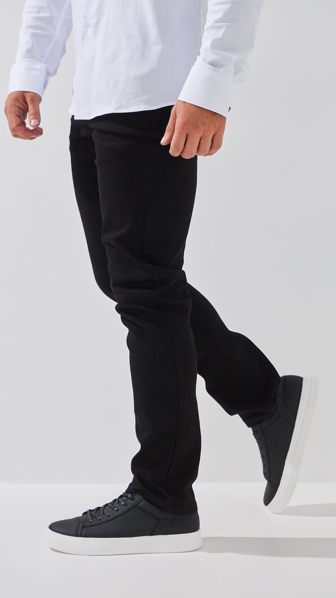 Джинси Regular Fit чоловічі 5108-4 36 Чорний  Фото №3