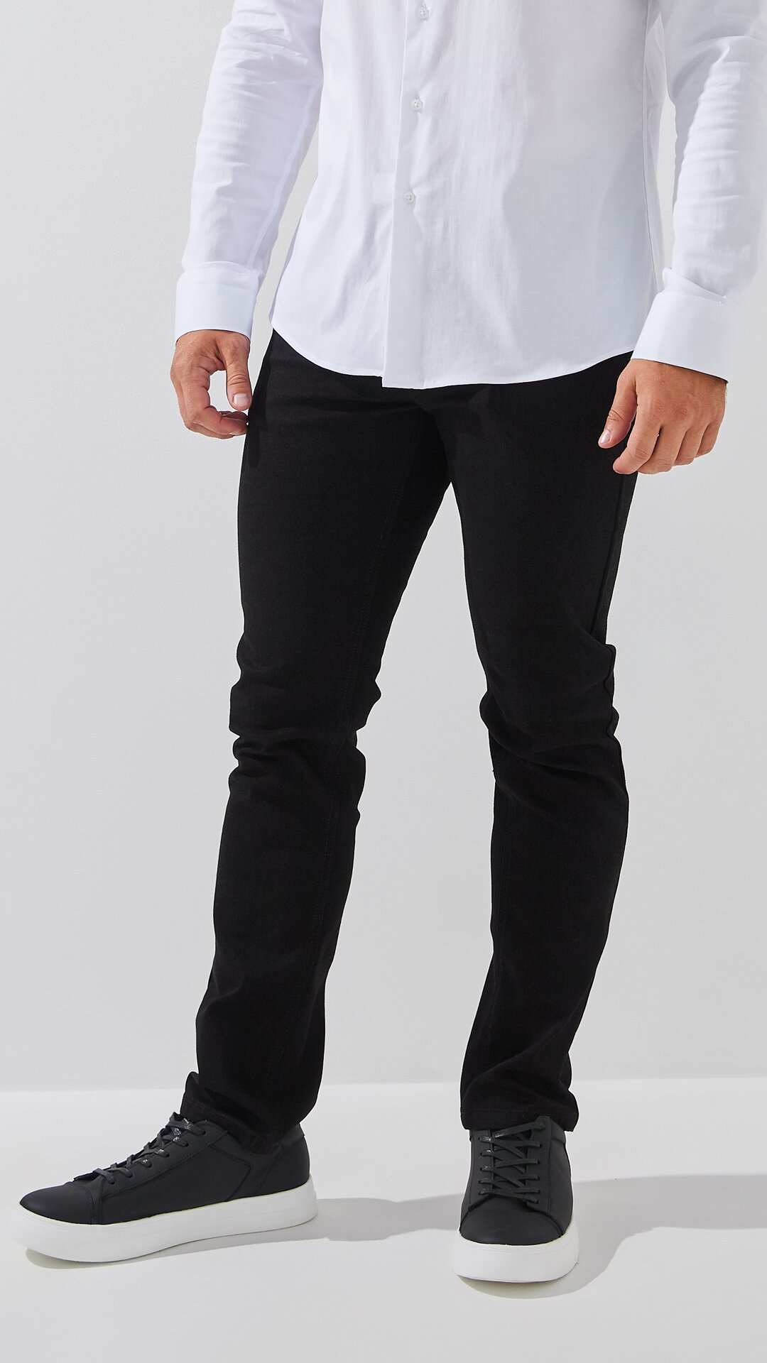 Джинси Regular Fit чоловічі 5108-4 36 Чорний  Фото №1