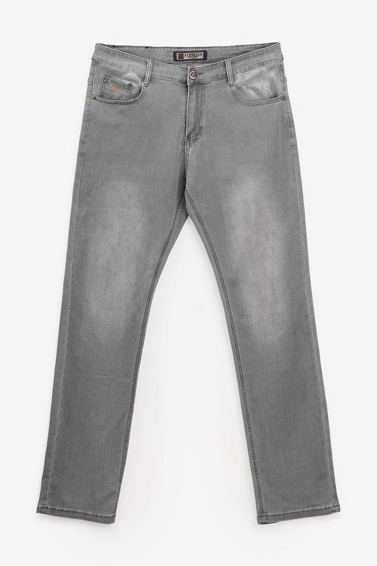 Джинсы Regular fit мужские 6682 29 Серый  Фото №6
