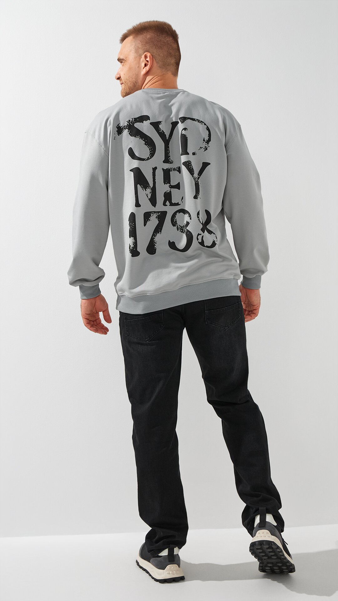 Купити Джинси Regular Fit чоловічі  6953 30 Сірий Артикул: 2000999235429 Фото повноекранне №5