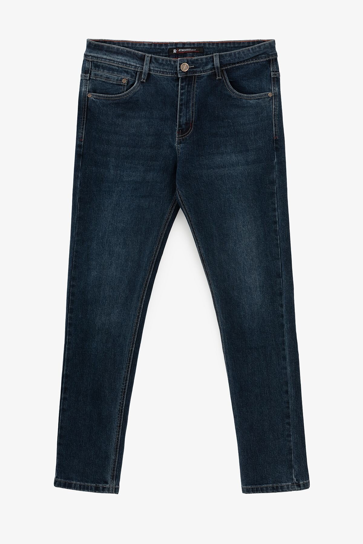 Купити Джинси Regular Fit чоловічі 8098 31 Синій Артикул: 2000990952028 Фото повноекранне №1