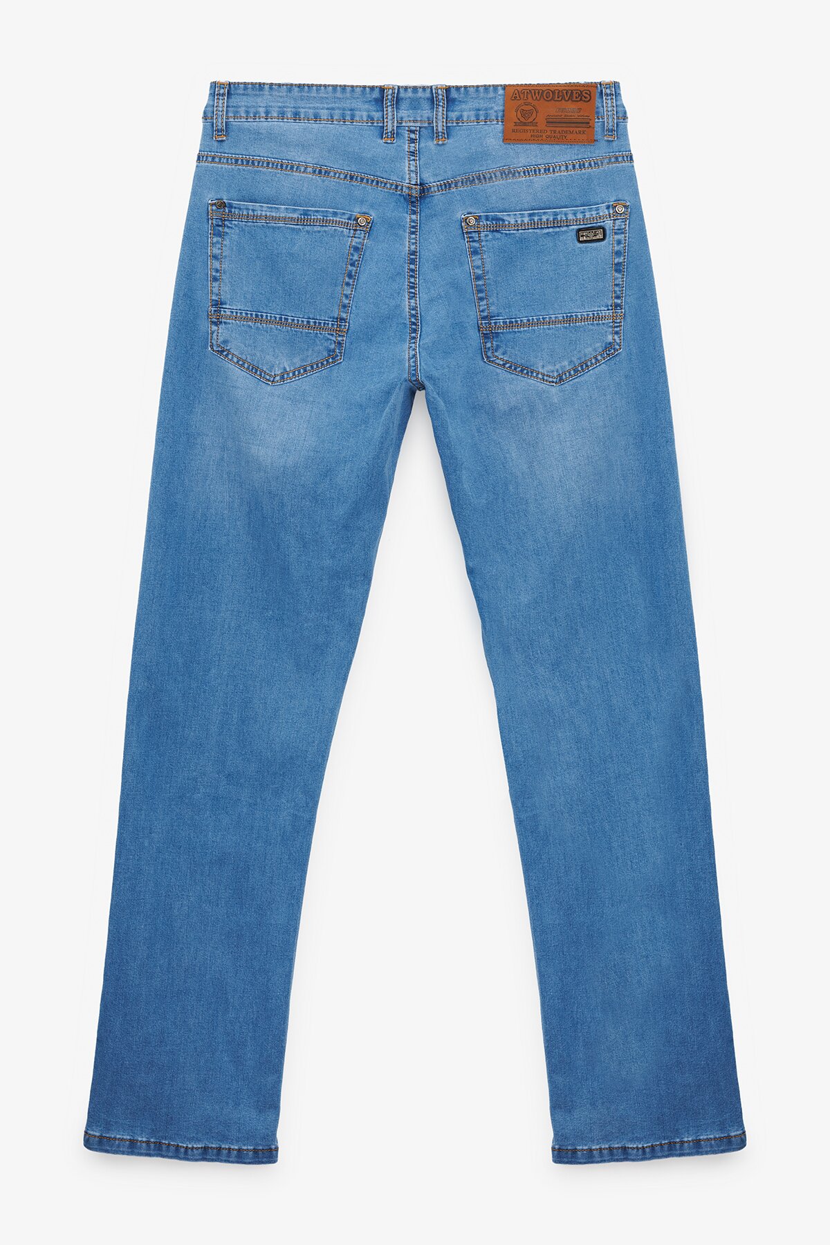 Джинсы Regular fit мужские 9015 32 Голубой  Фото №9