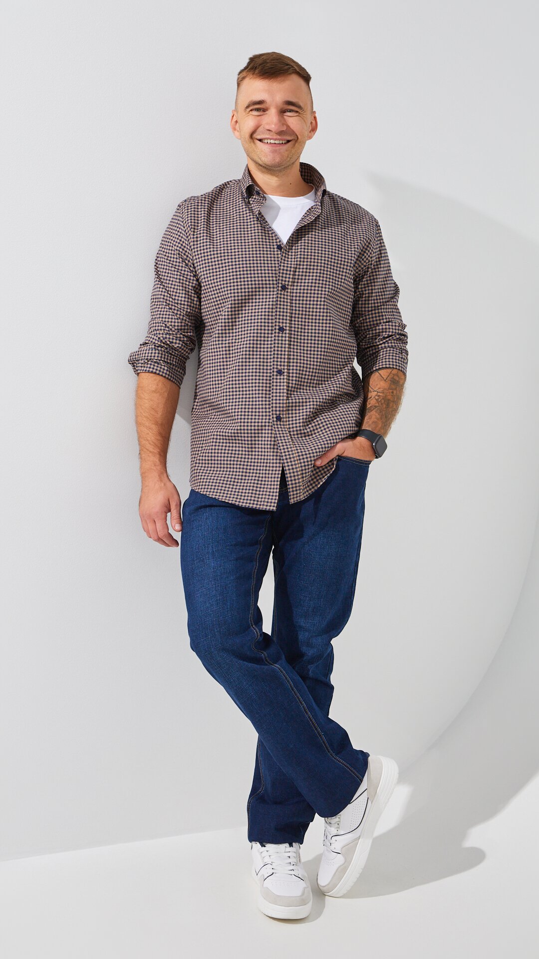 Купити Джинси Regular Fit чоловічі  903 29 Синій Артикул: 2000999302213 Фото повноекранне №2