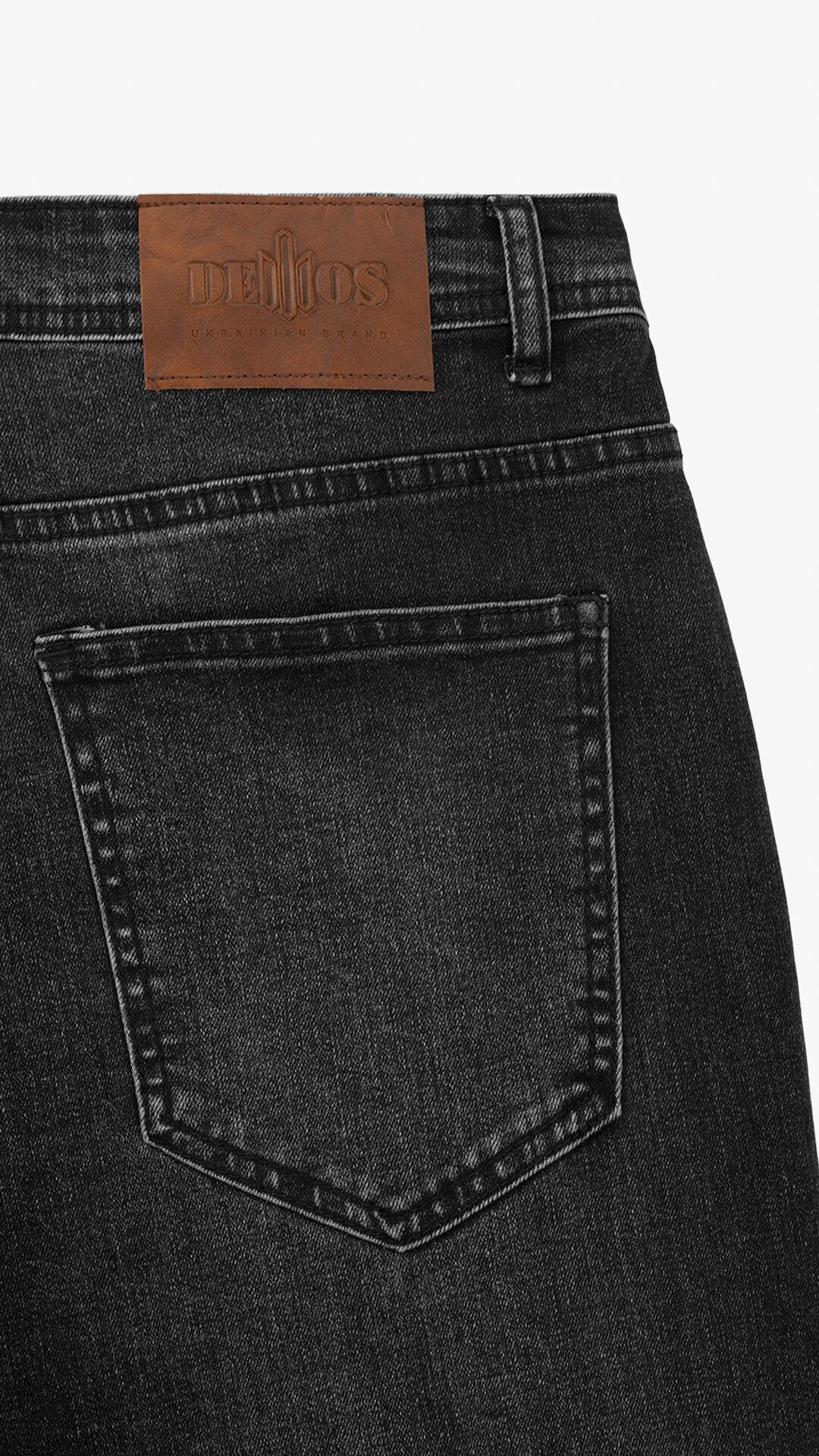 Купити Джинси Regular Fit чоловічі  HB400 28 Графітовий Артикул: 2000999193637 Фото повноекранне №11