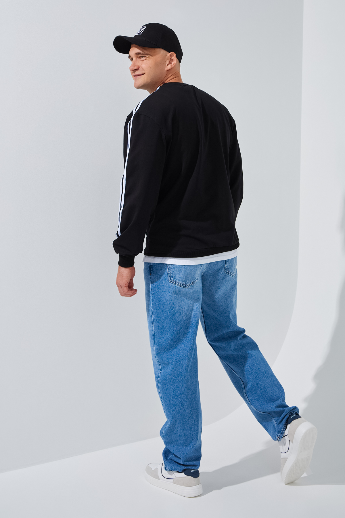 Джинсы Regular Fit мужские LAWA MBC02363 30 Синий  Фото №3