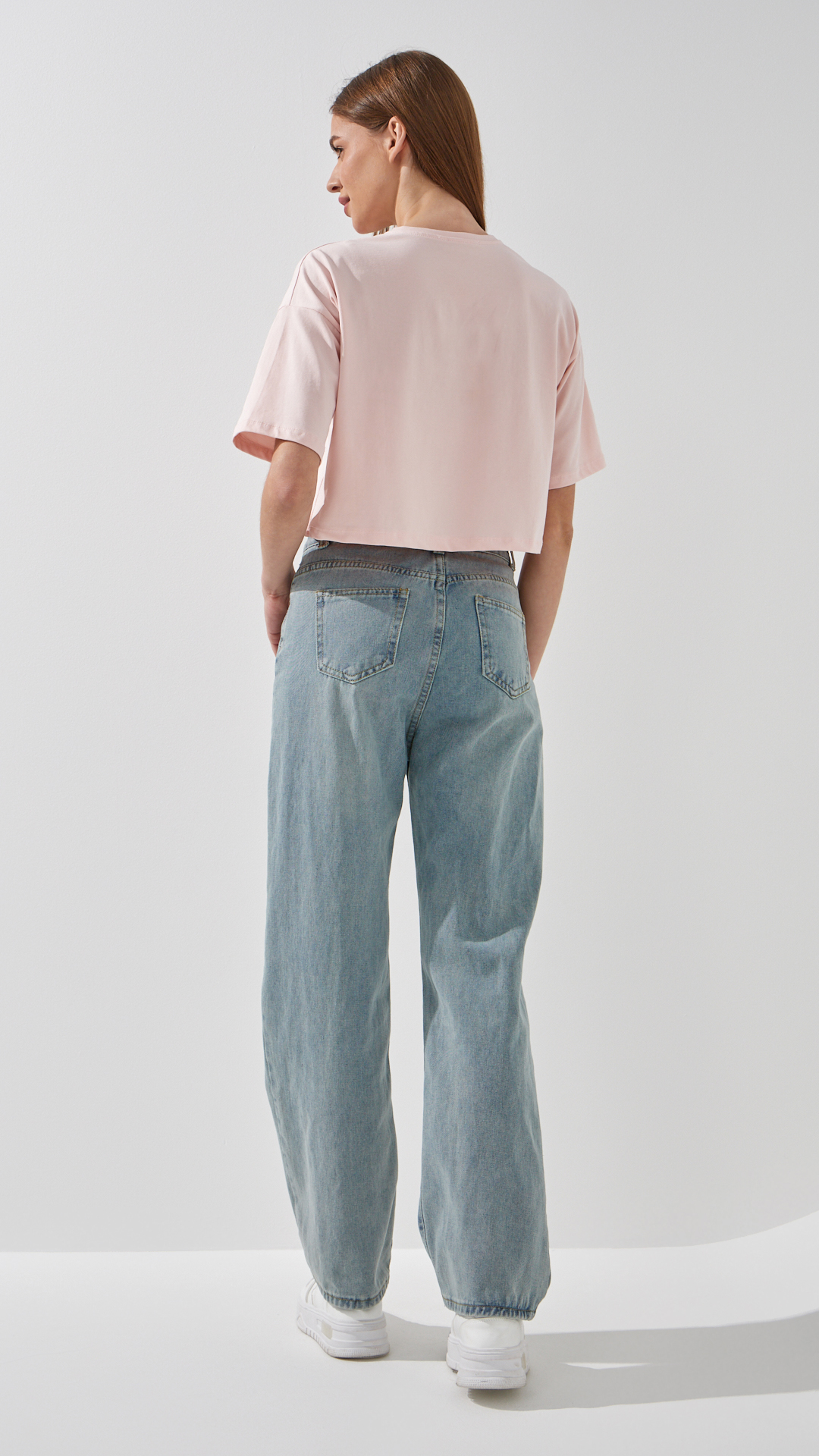 Джинсы Regular Fit женские 685 S Синий  Фото №2