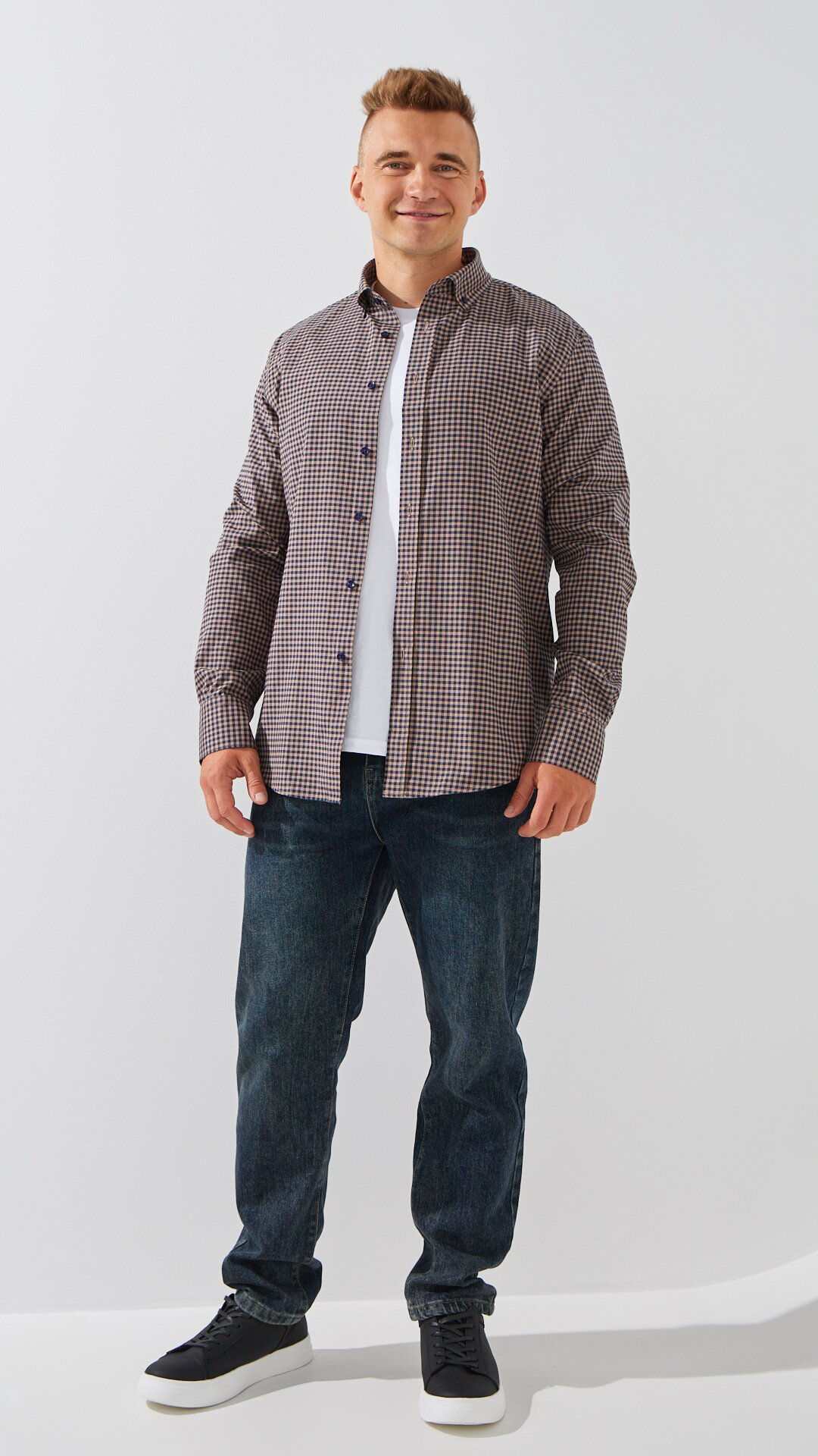 Джинсы Slim Fit мужские 2226 38 Синий  Фото №0