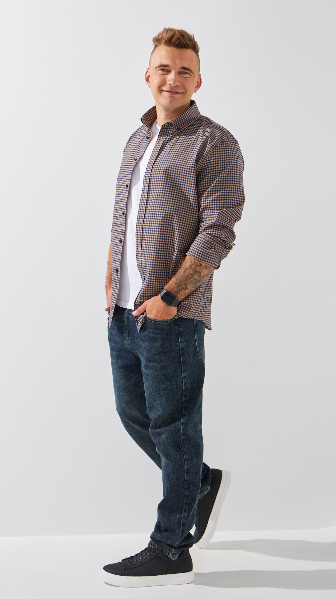 Джинсы Slim Fit мужские 2226 38 Синий  Фото №2