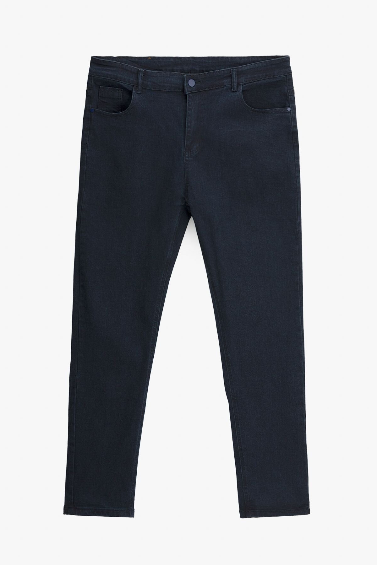 Джинсы Slim Fit мужские 829 32 Темно-синий  Фото №5