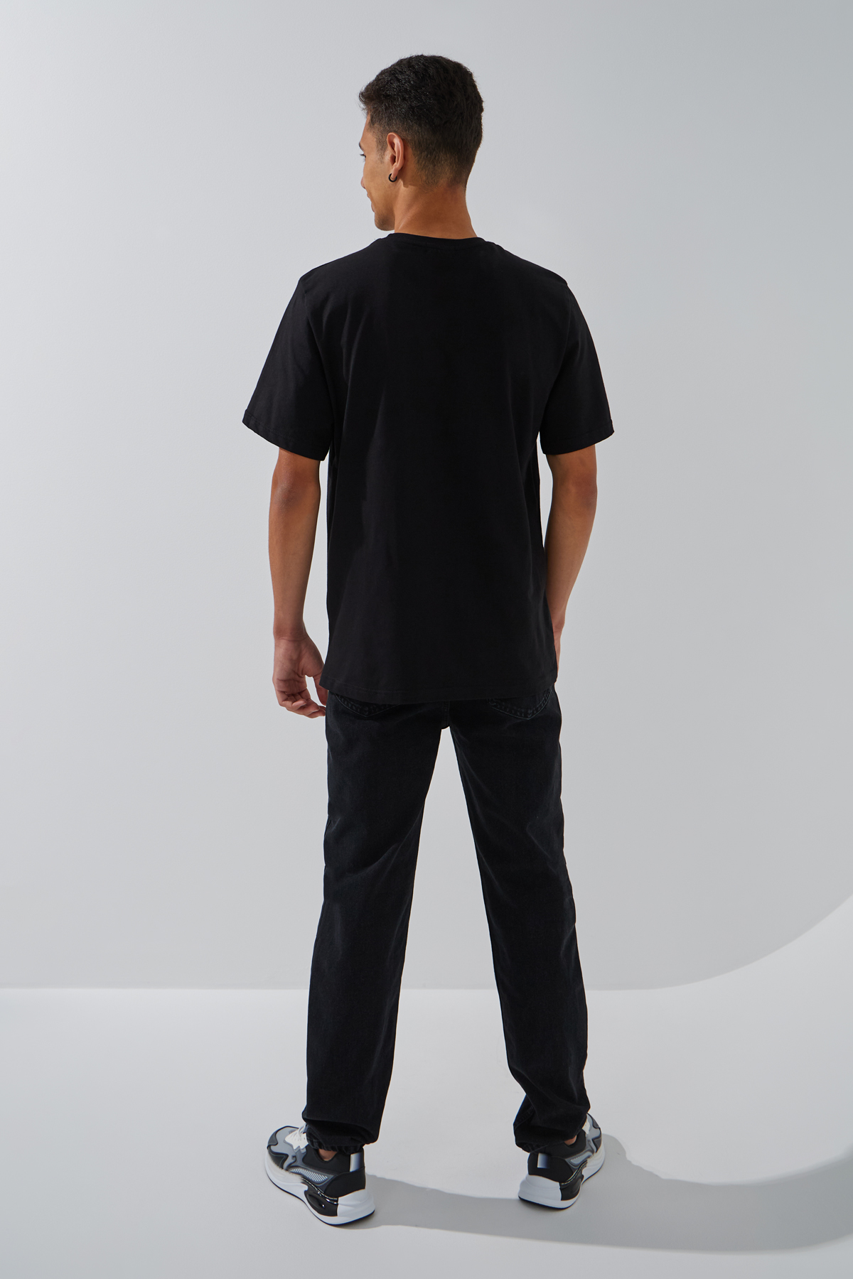Джинси Slim Fit чоловічі LAWA MBC02364 30 Чорний  Фото №2