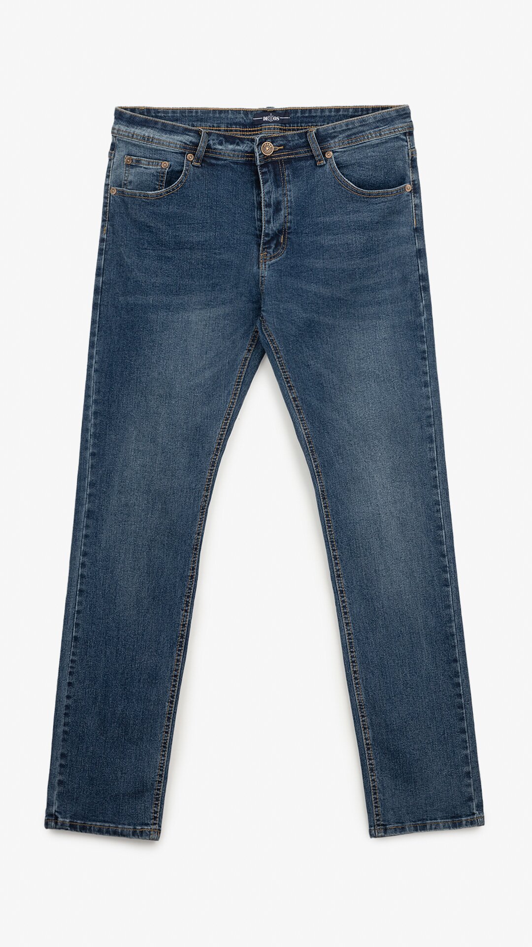 Купити Джинси Slim Fit чоловічі  LTB1001 32 Синій Артикул: 2000999193583 Фото повноекранне №6
