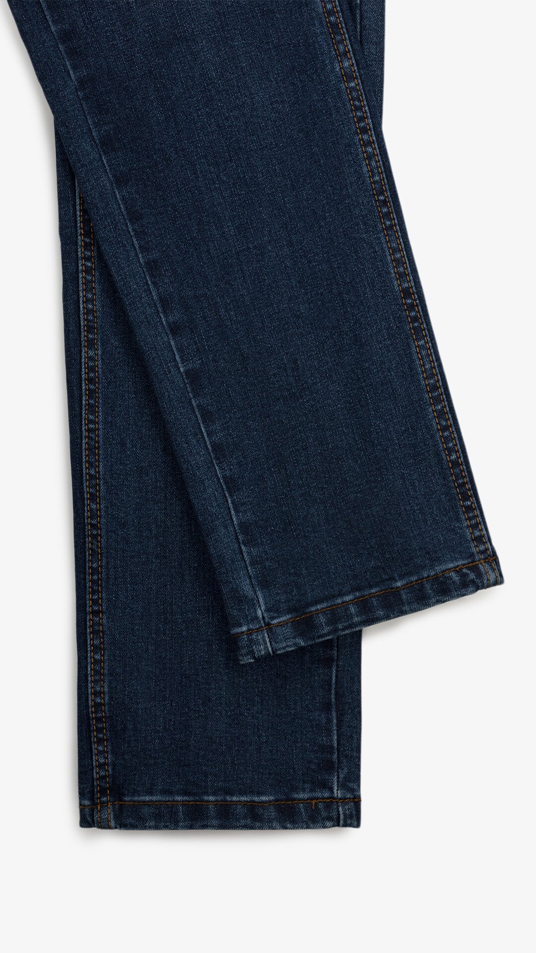Джинсы Slim Fit однотонные мужские RB0082DT 27 Темно-синий  Фото №3