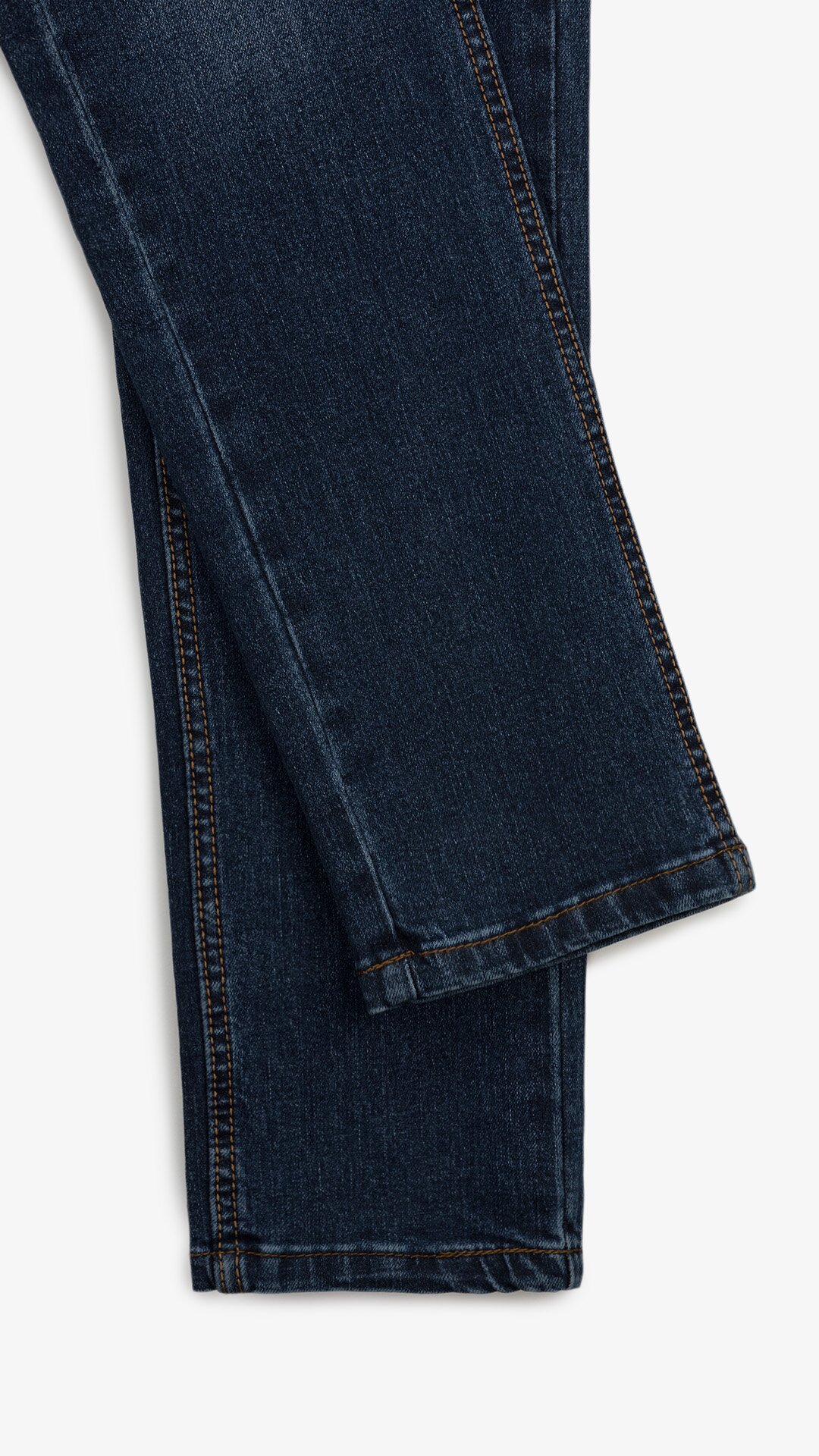 Джинсы Slim Fit однотонные мужские RB0095DT 28 Темно-синий  Фото №3