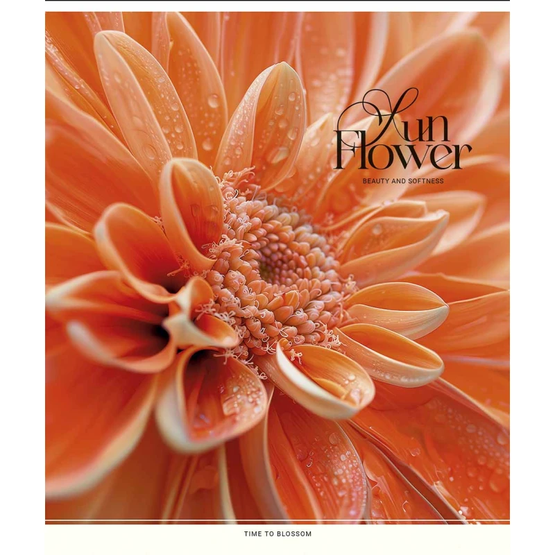 Тетрадь ученическая &quot;Sun Flower&quot; Школярик 060-3456K 60 л. Разноцветный  Фото №4