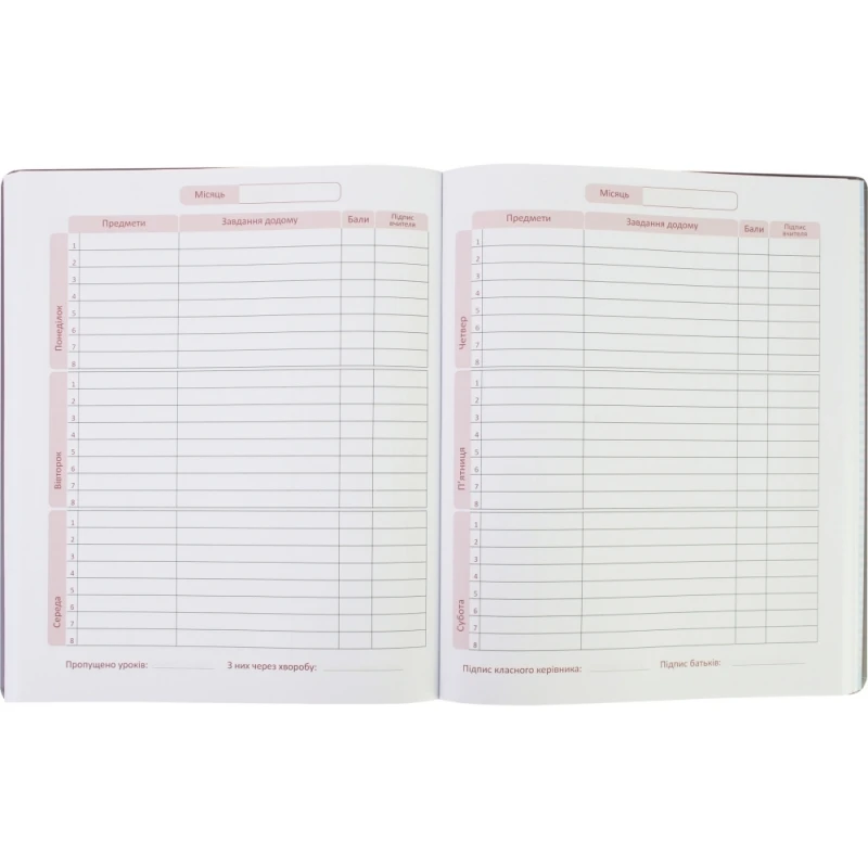 Купити Щоденник шкільний MAXI MX29922 Різнокольоровий Артикул: 4823128509233 Фото повноекранне №2