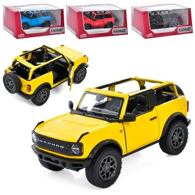 Купити Модель джип FORD BRONCO 5'' hard top KT5438WB Жовтий Артикул: 2000999304705