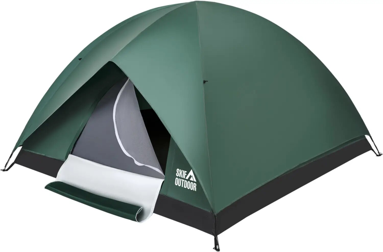 Купити Намет тримісний туристичний Skif Outdoor Adventure II 389.00.83 Зелений Артикул: 4820242923990 Фото повноекранне №2