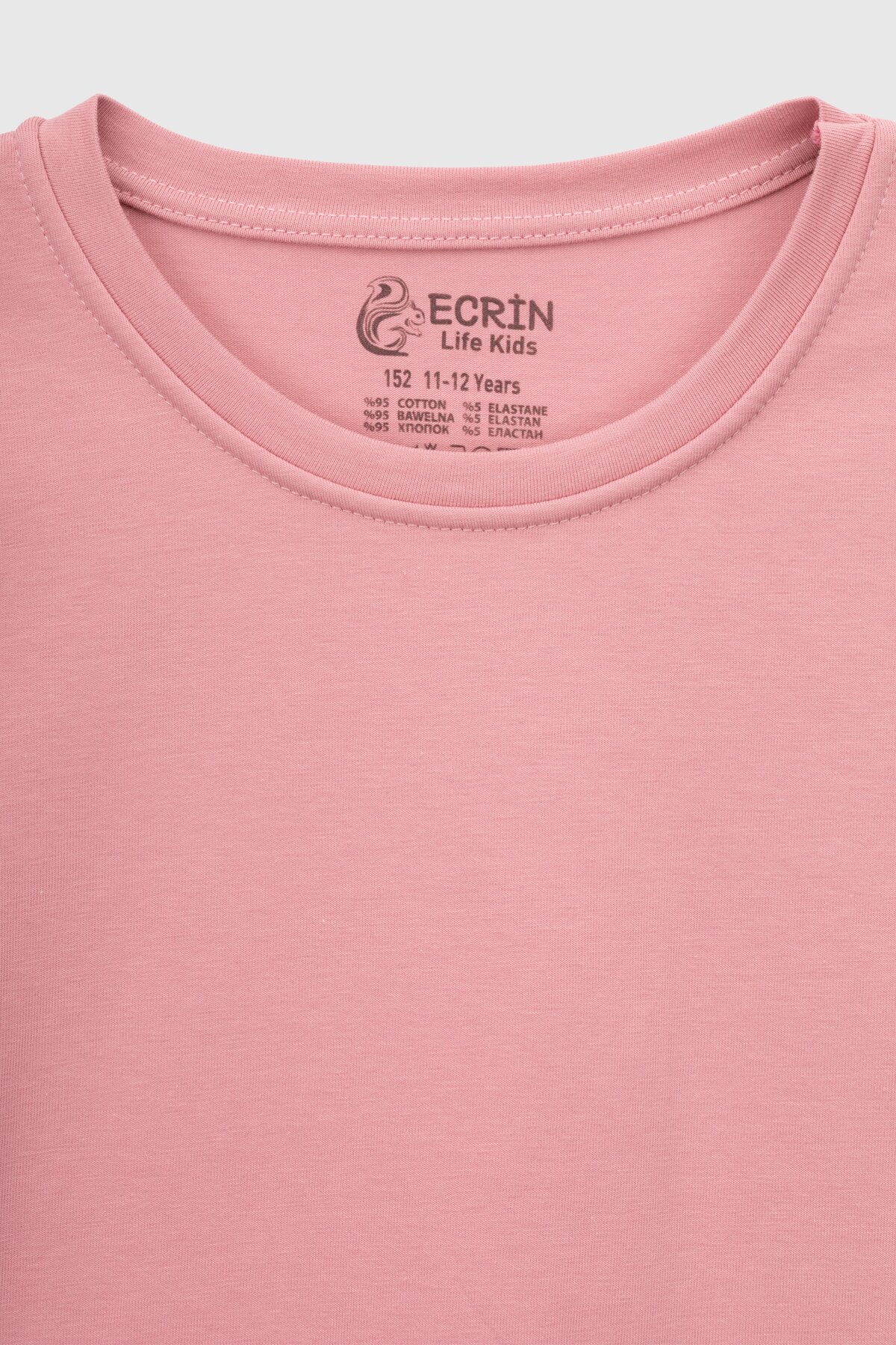 Футболка для девочки Ecrin 6154 152 см Розовый (2000990424105S)  Фото №8