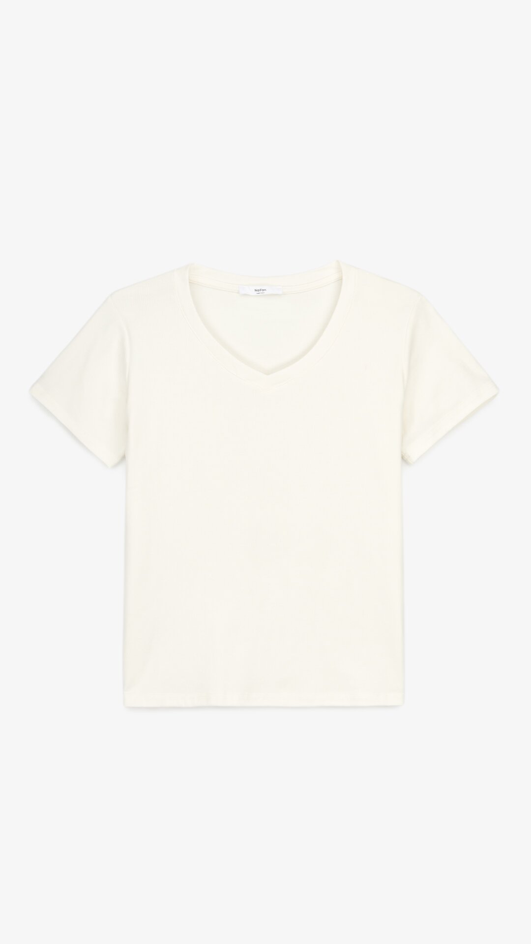 Футболка однотонная женская Na Fan 002 One Size Белый  Фото №0