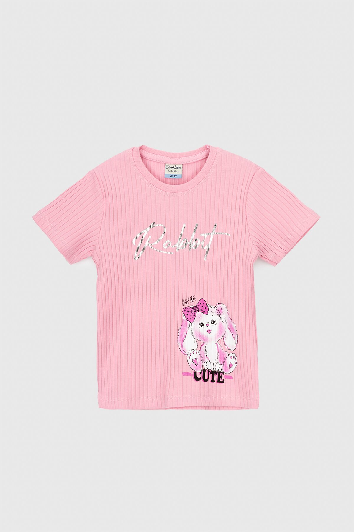 Футболка з принтом для дівчинки Baby Show 16399 104 см Рожевий (2000990457899S)  Фото №6