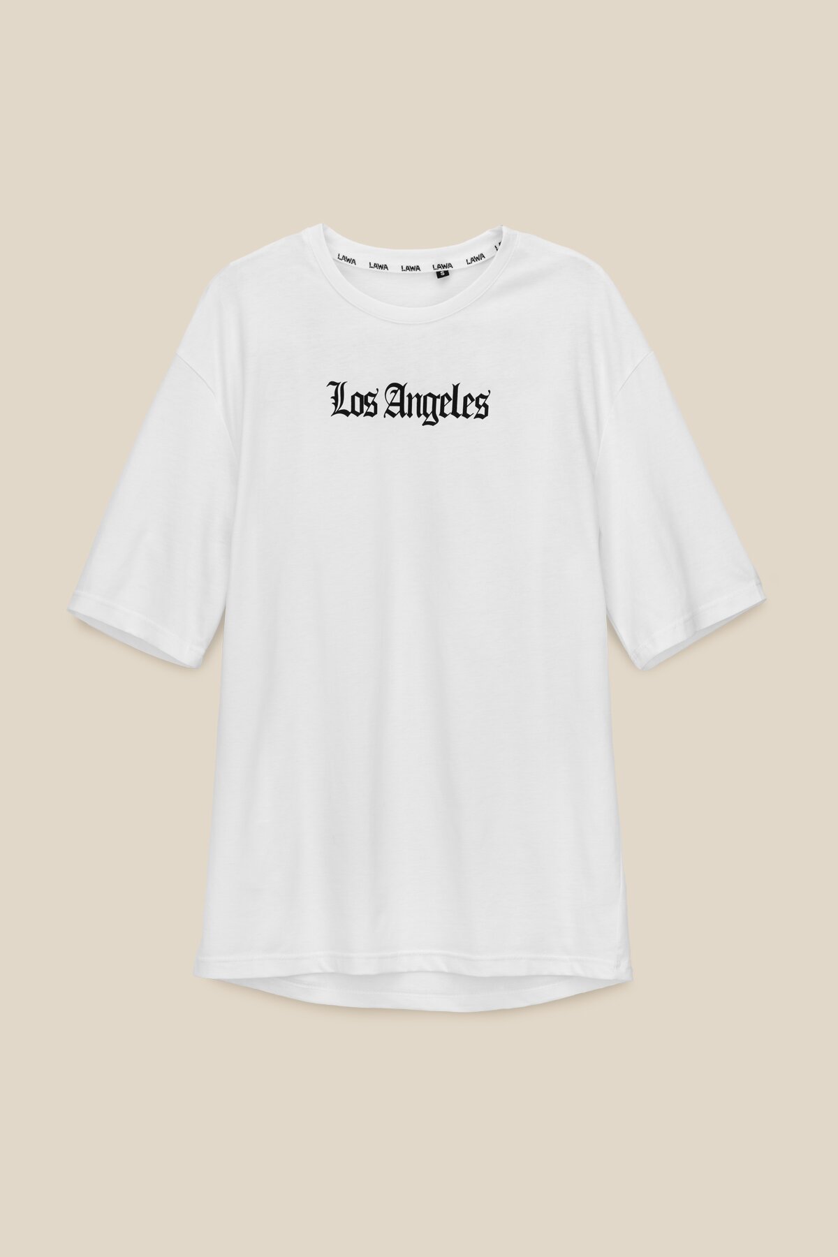 Футболка с принтом Los Angeles мужская LAWA P-MB02303 S Белый  Фото №5