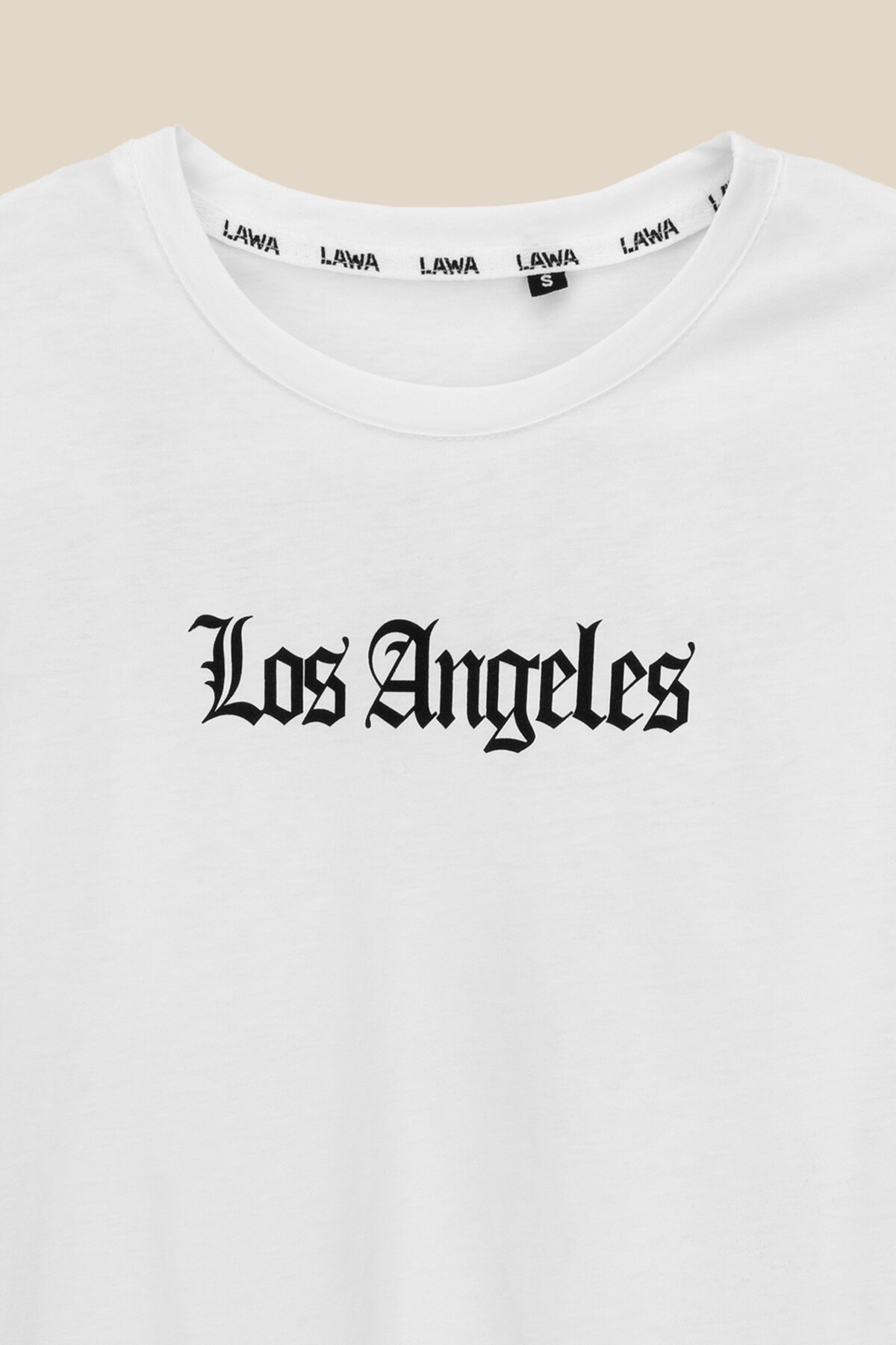Футболка с принтом Los Angeles мужская LAWA P-MB02303 S Белый  Фото №7