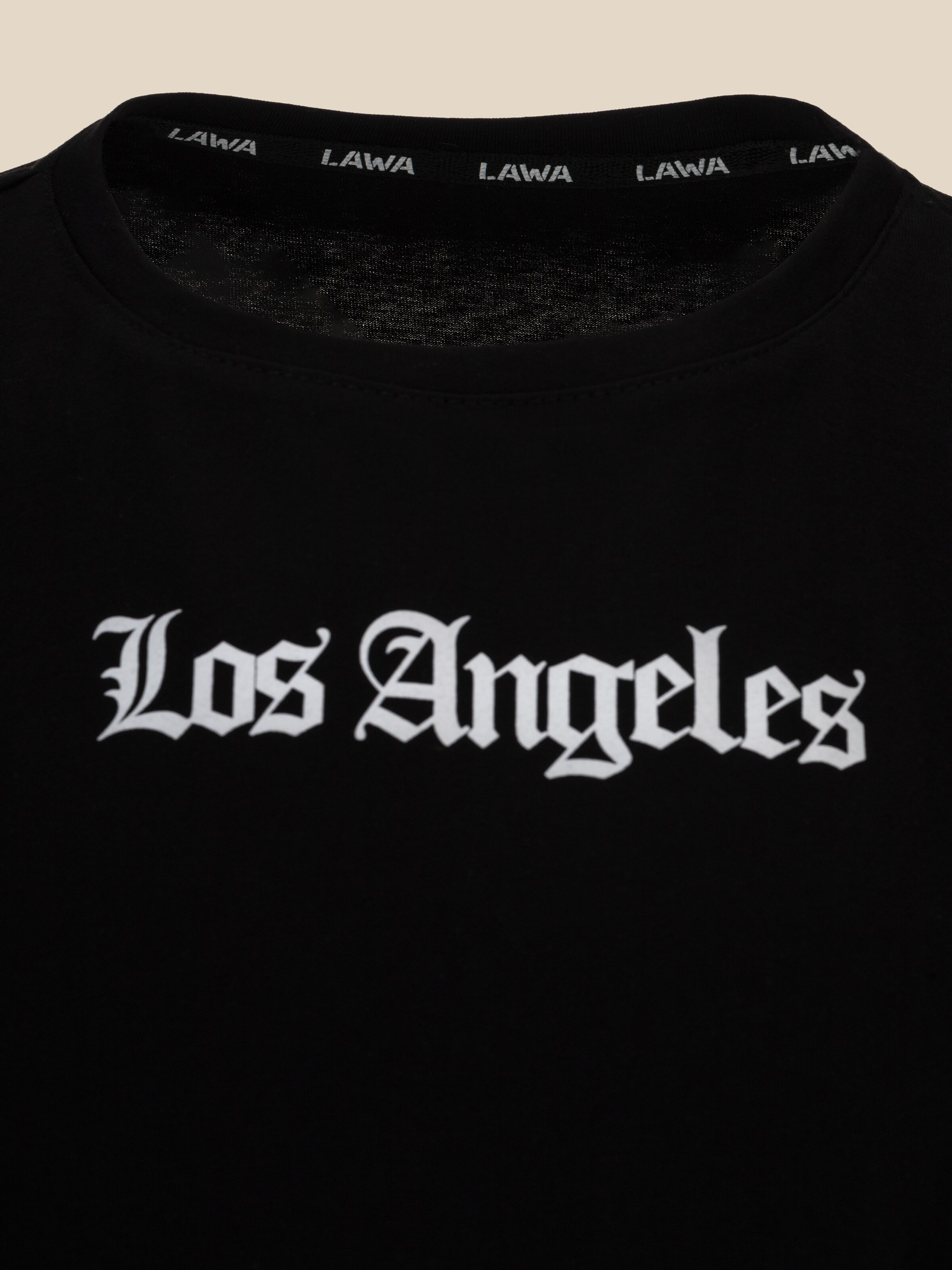 Футболка с принтом Los Angeles мужская LAWA P-MB02303 S Черный  Фото №7