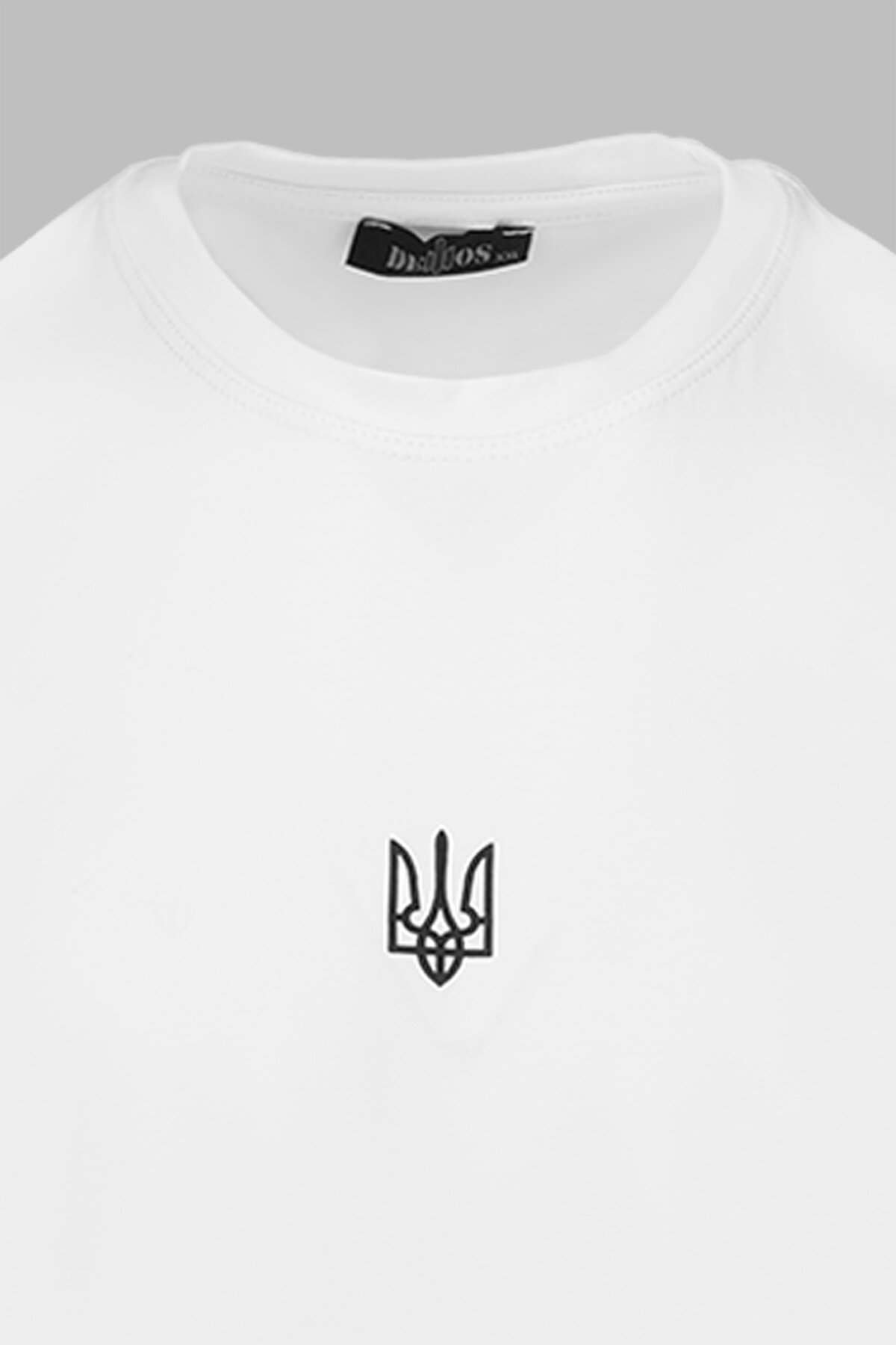 Футболка с принтом мужская Demos DMS-010 XL Белый (2000989091868S)  Фото №6